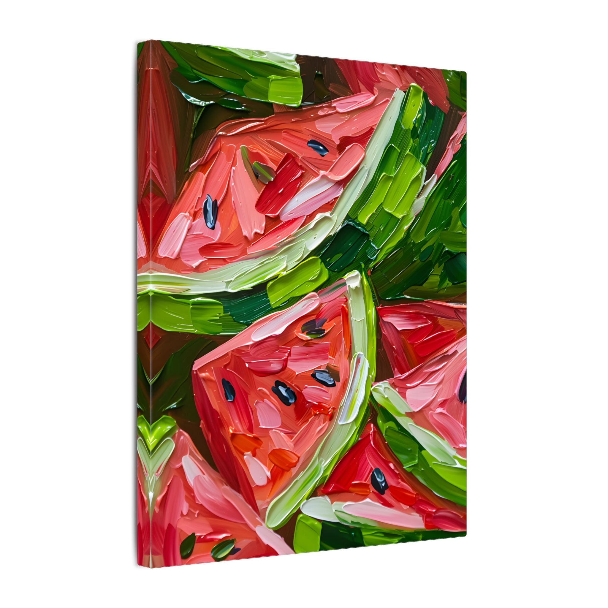 .75" Matte Canvas - Juicy Watermelon Slices