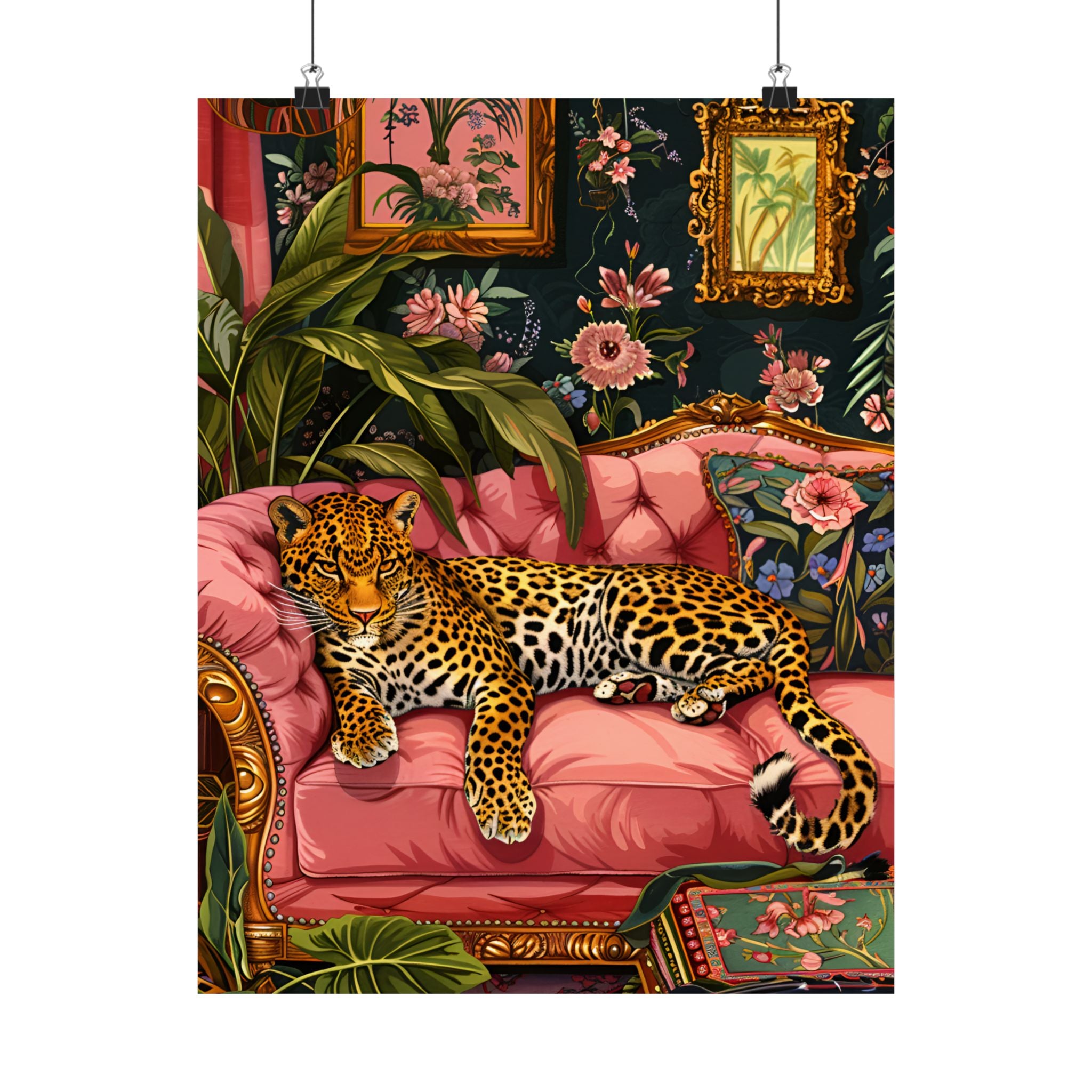 Leopard Lounge in Bloom