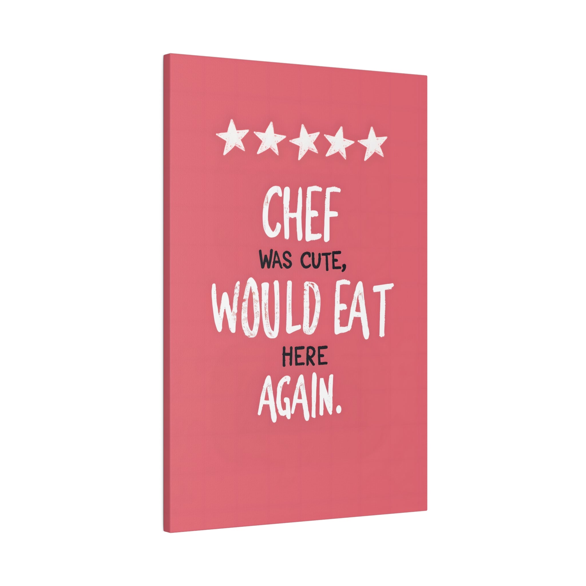 .75" Matte Canvas - Chef’s Charm