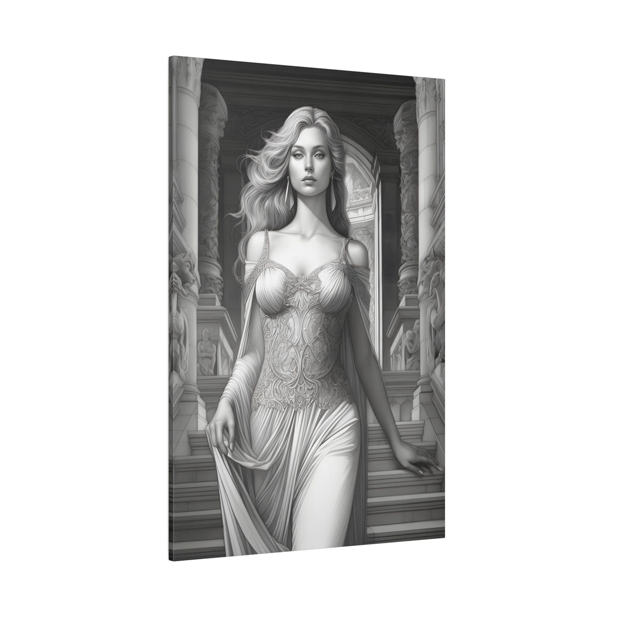 .75" Matte Canvas - Ethereal Freya&