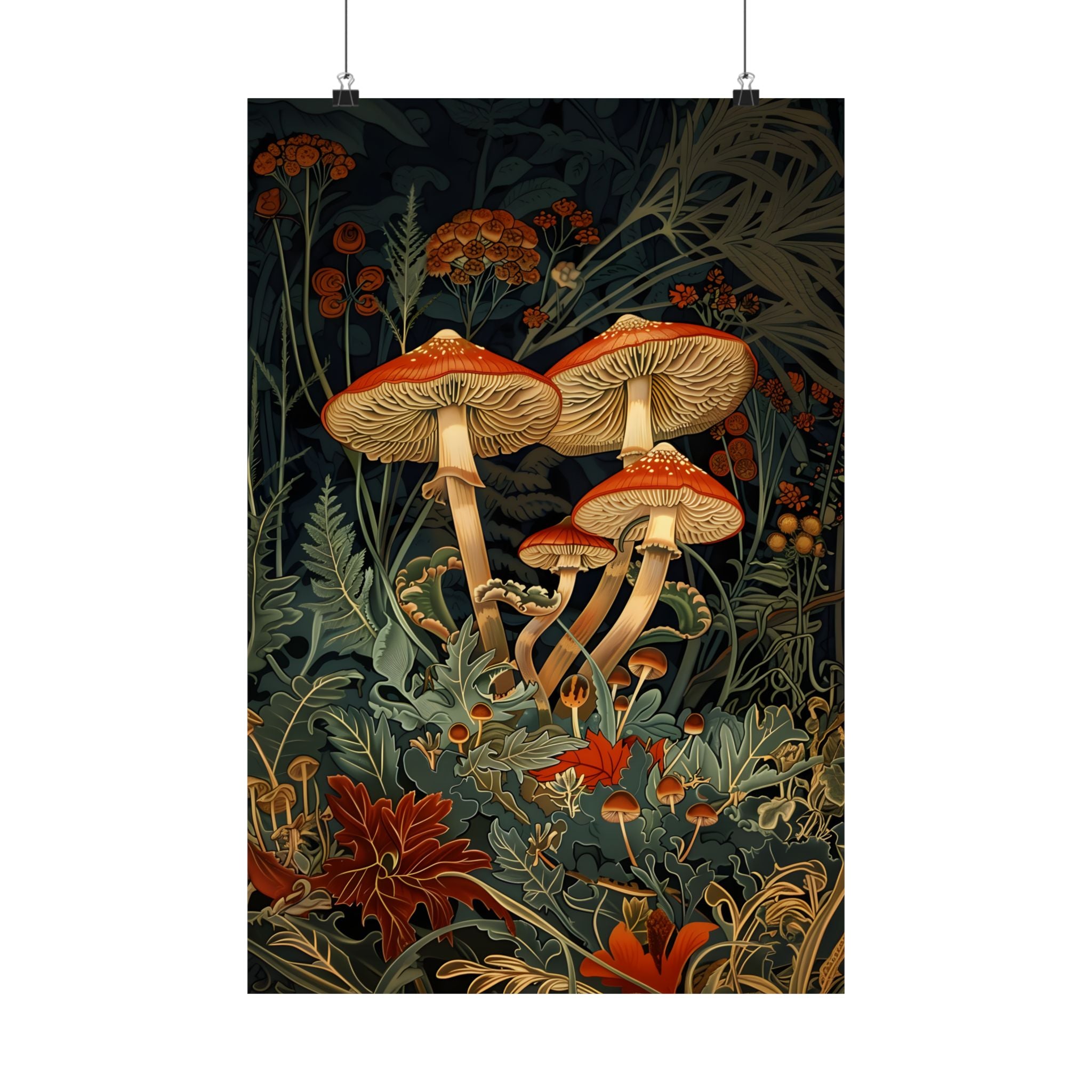 Elegant Mushroom Reverie