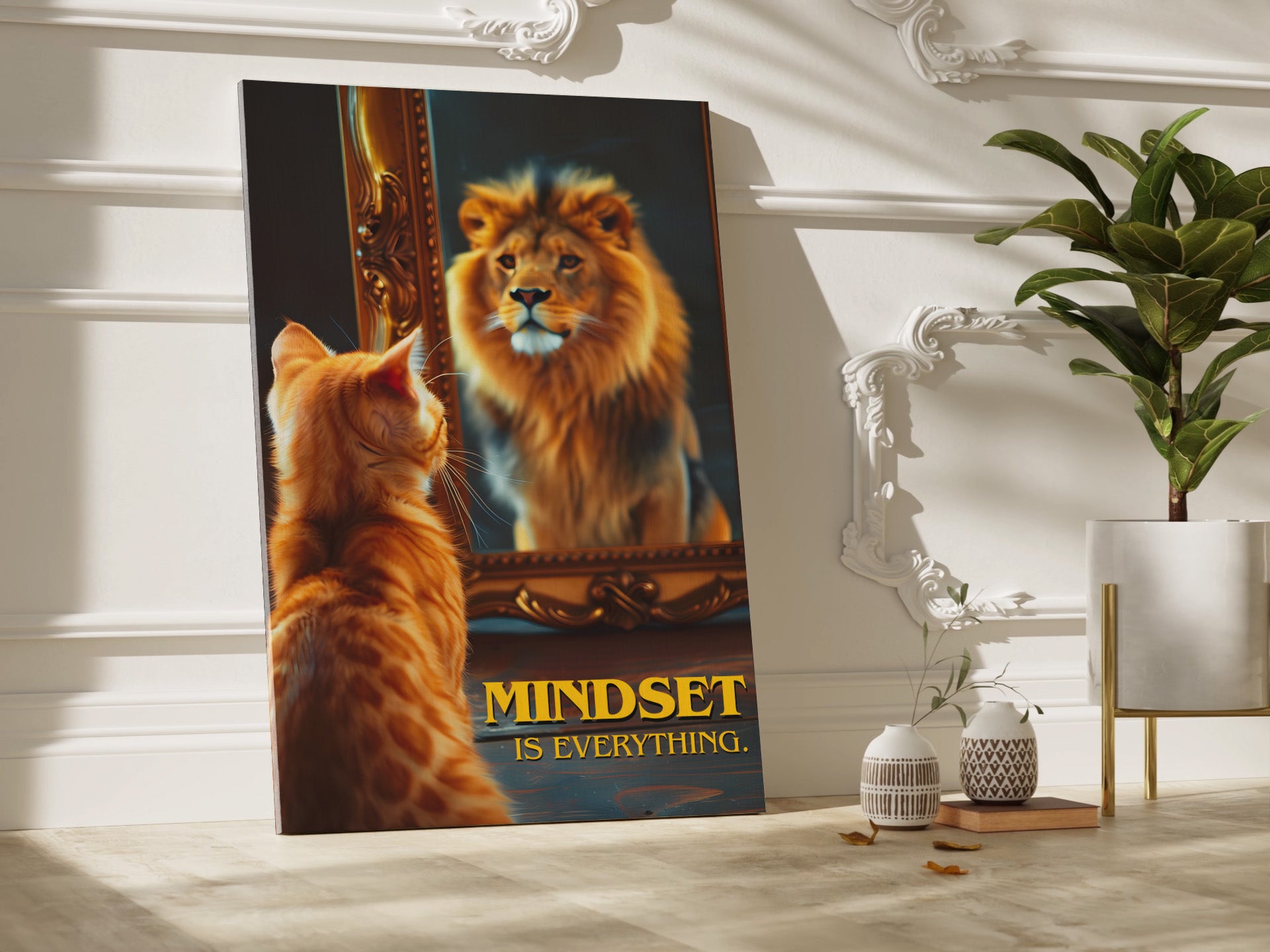 .75" Matte Canvas - Cat&