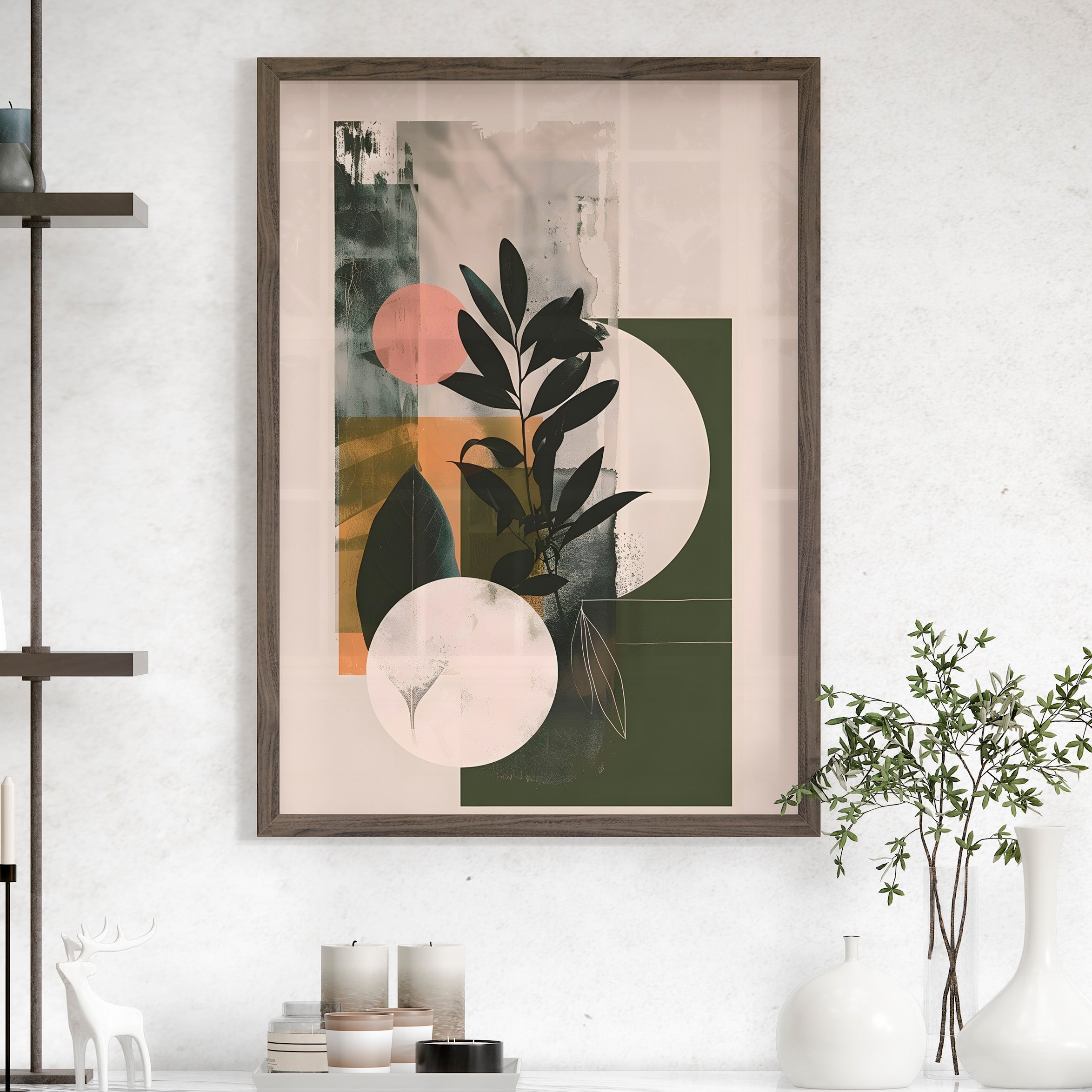 Earthy Geometric Botanicals