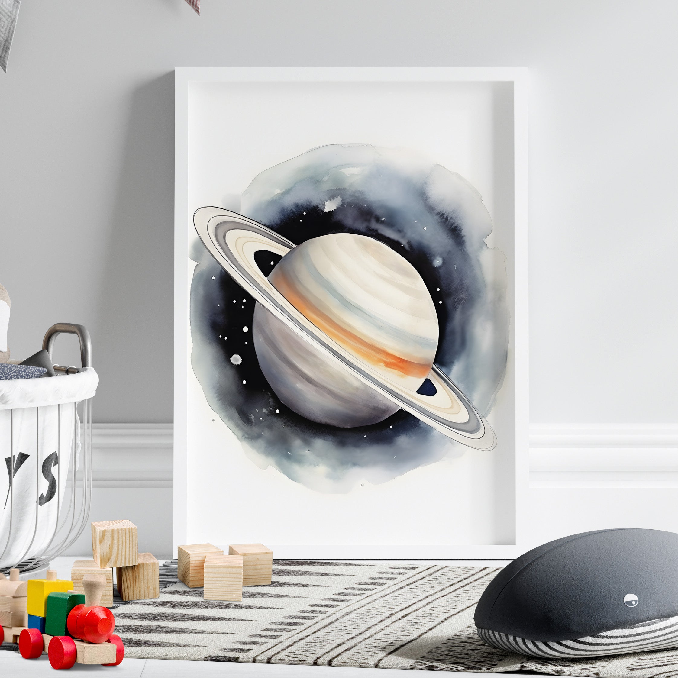 Framed Paper Print - Ringed Wonder Dreamer