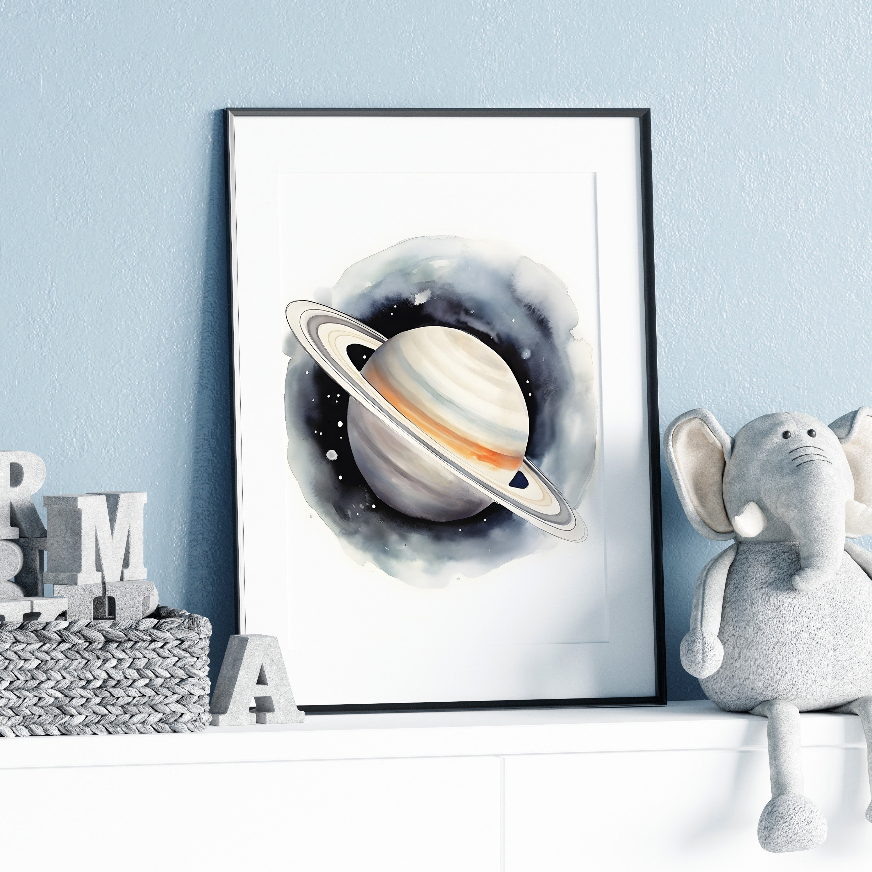 Framed Paper Print - Ringed Wonder Dreamer