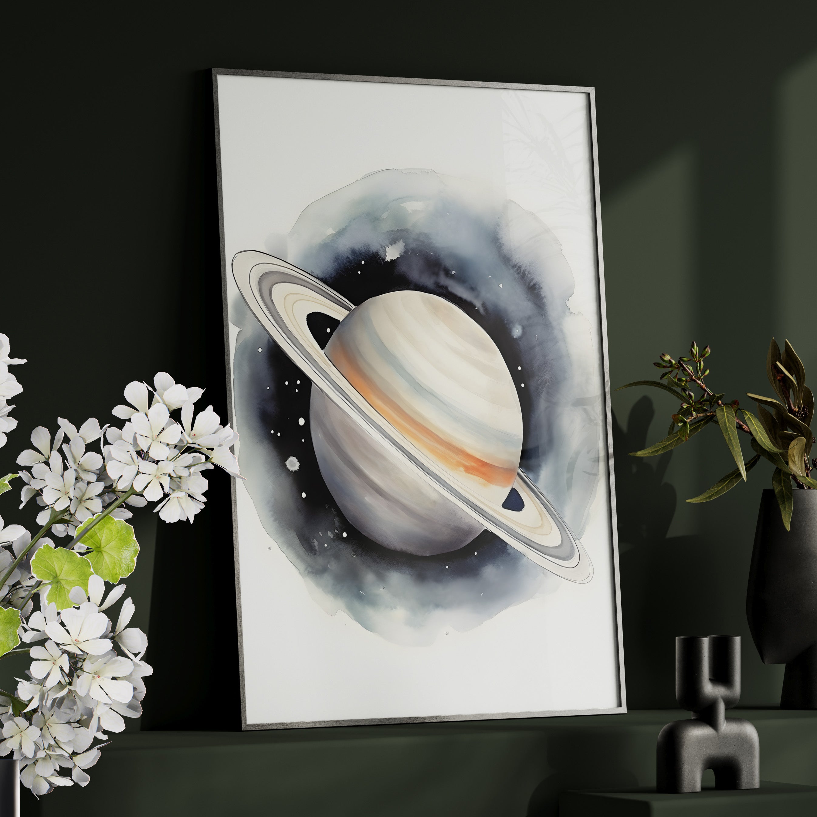 Framed Paper Print - Ringed Wonder Dreamer