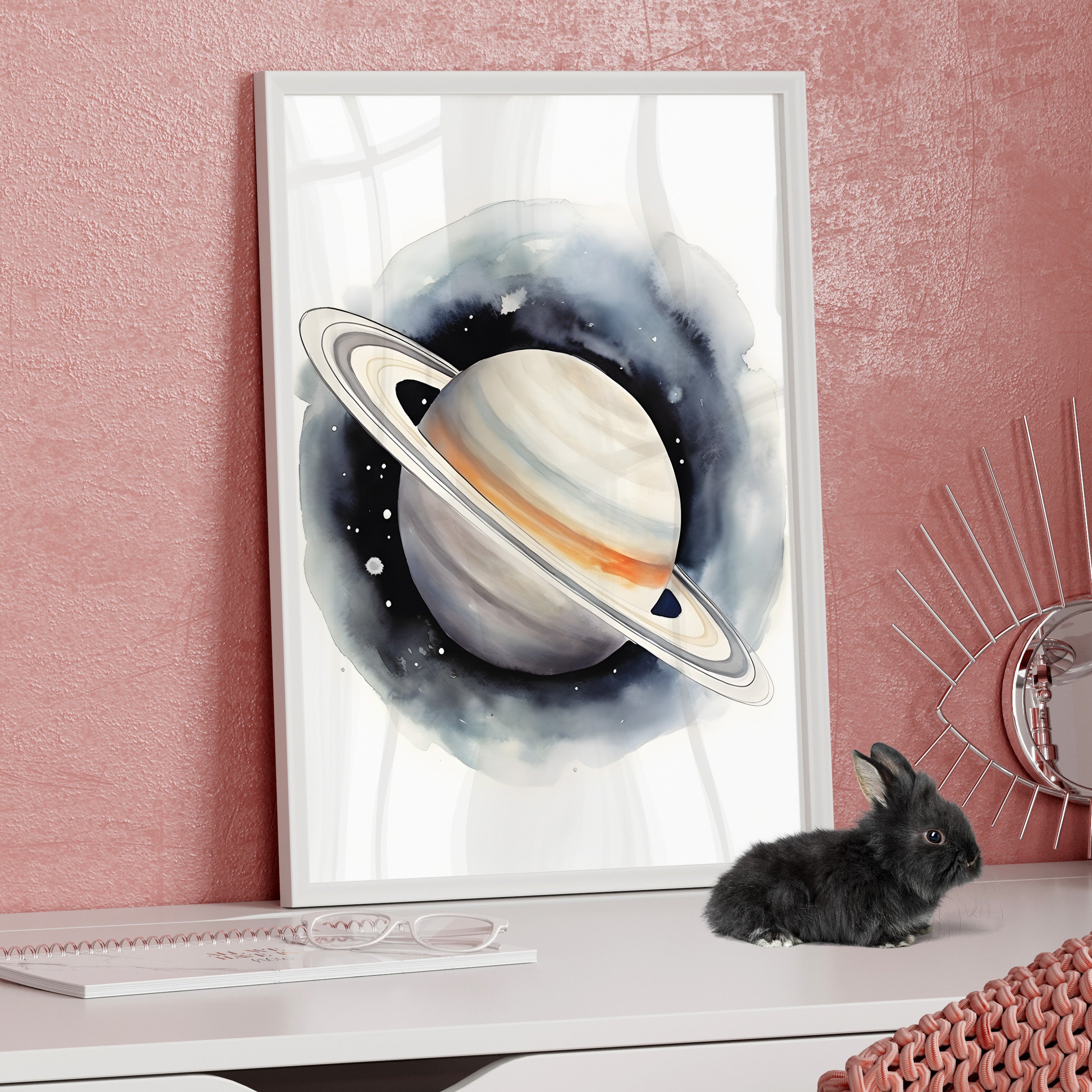 Framed Paper Print - Ringed Wonder Dreamer