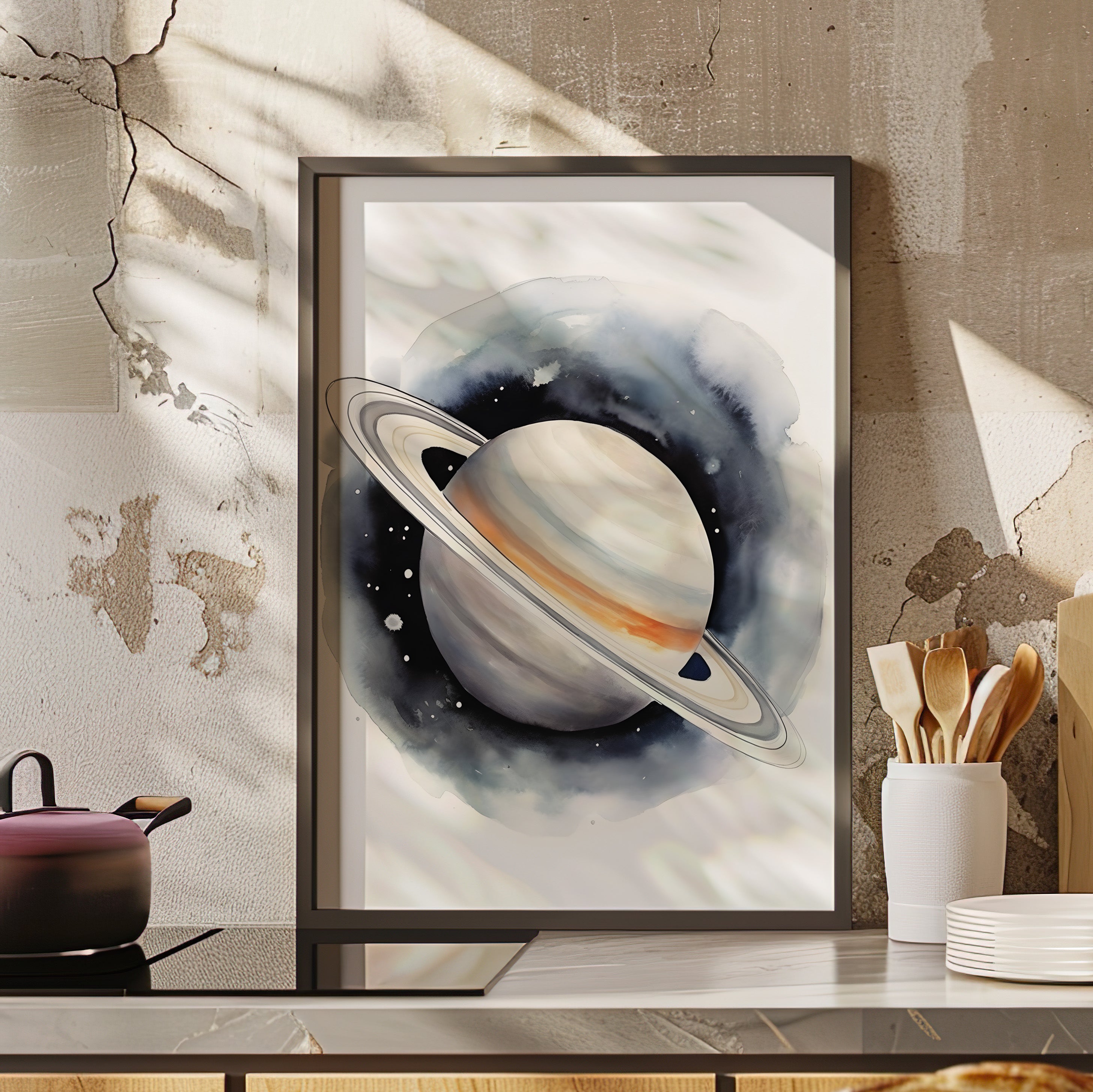 Framed Paper Print - Ringed Wonder Dreamer