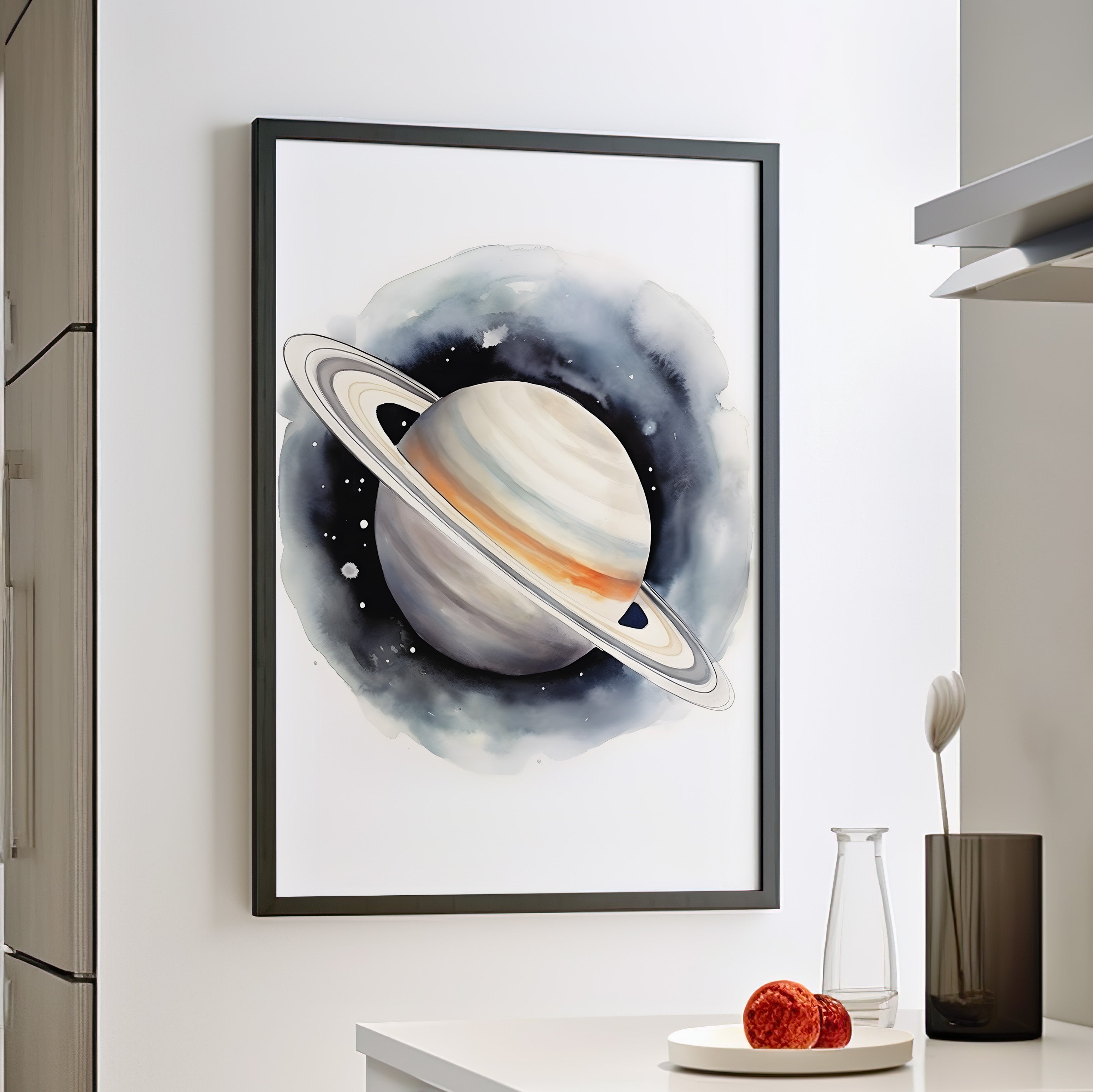 Framed Paper Print - Ringed Wonder Dreamer