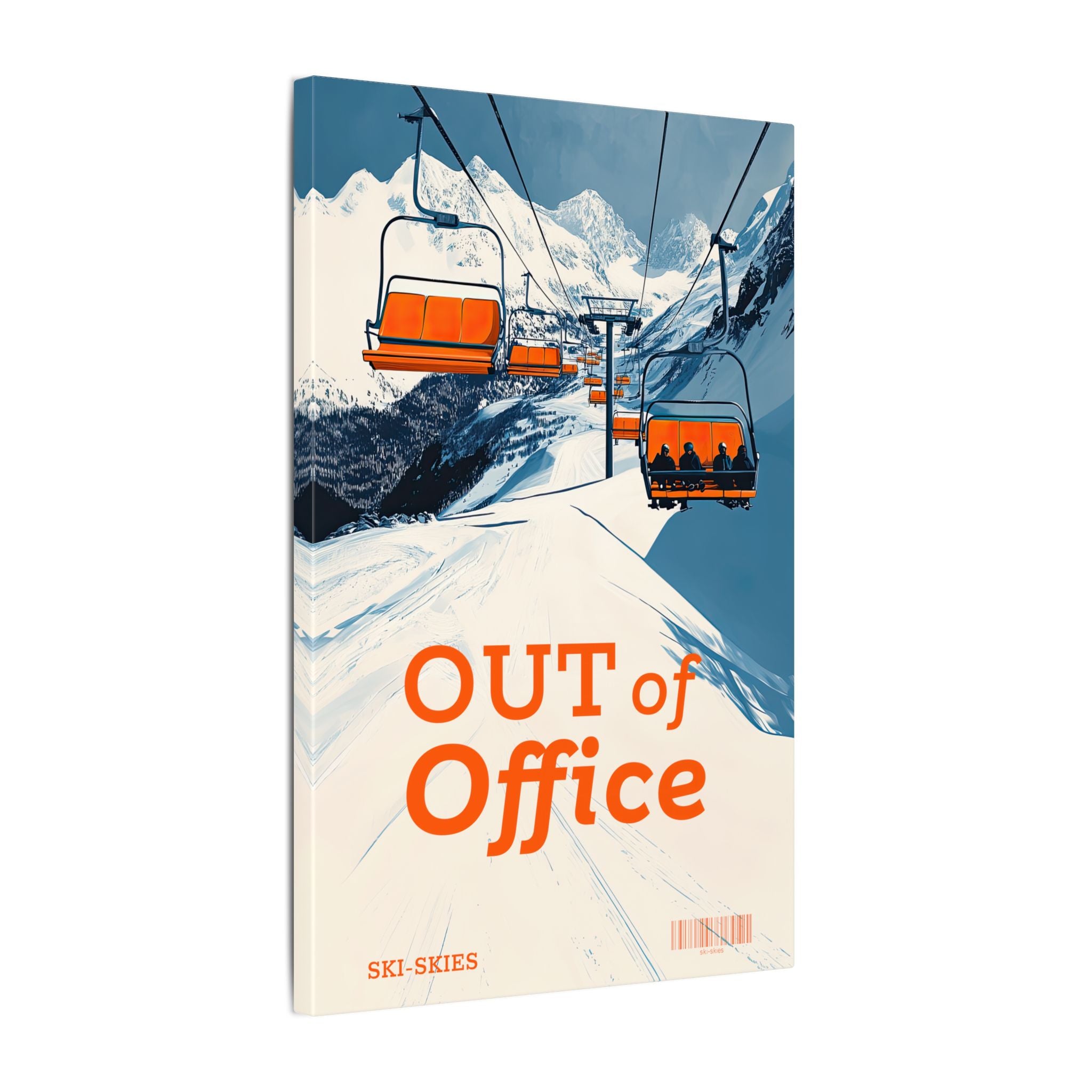 .75" Matte Canvas - Out of Office Skies