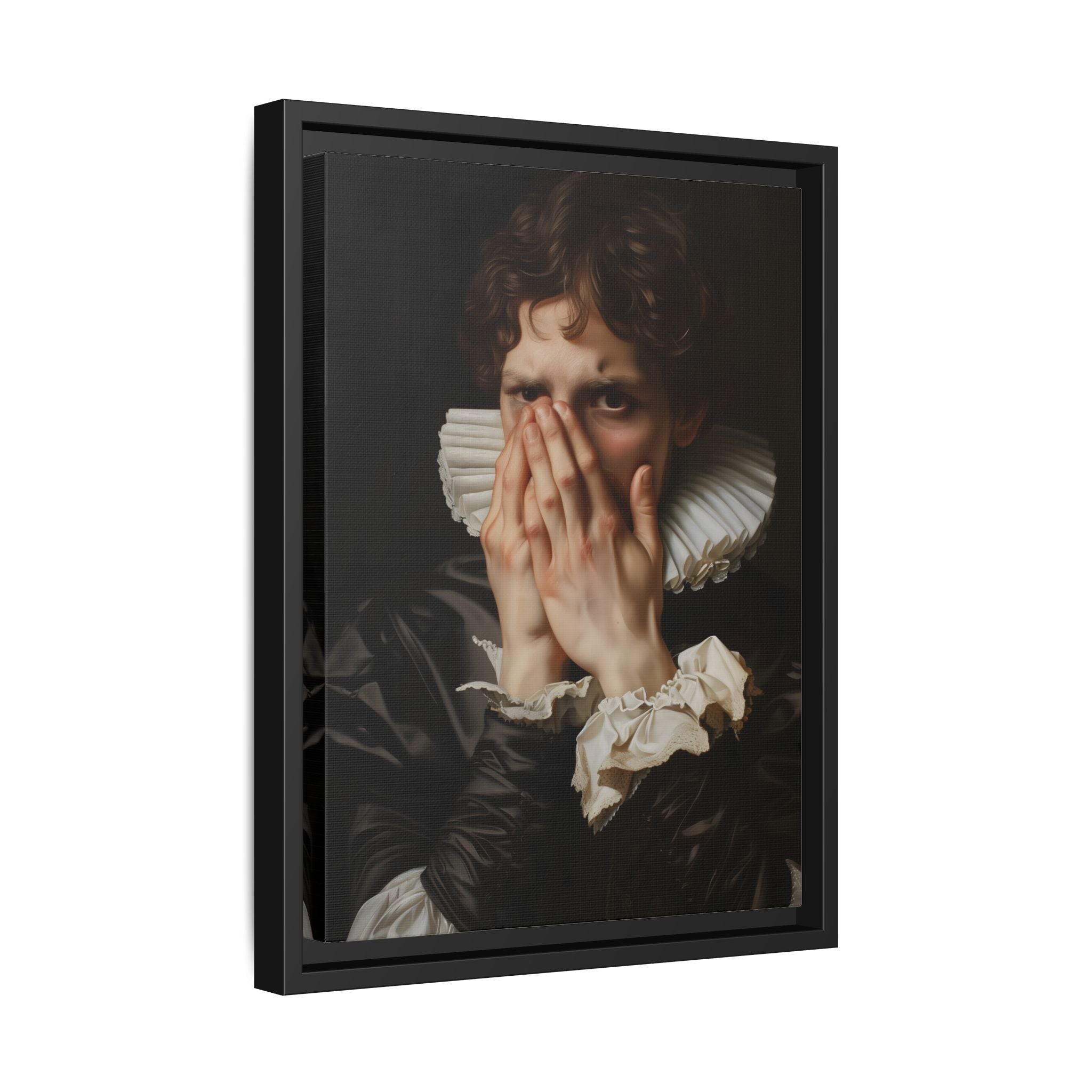 Framed Canvas - The Foul Flush Reaction