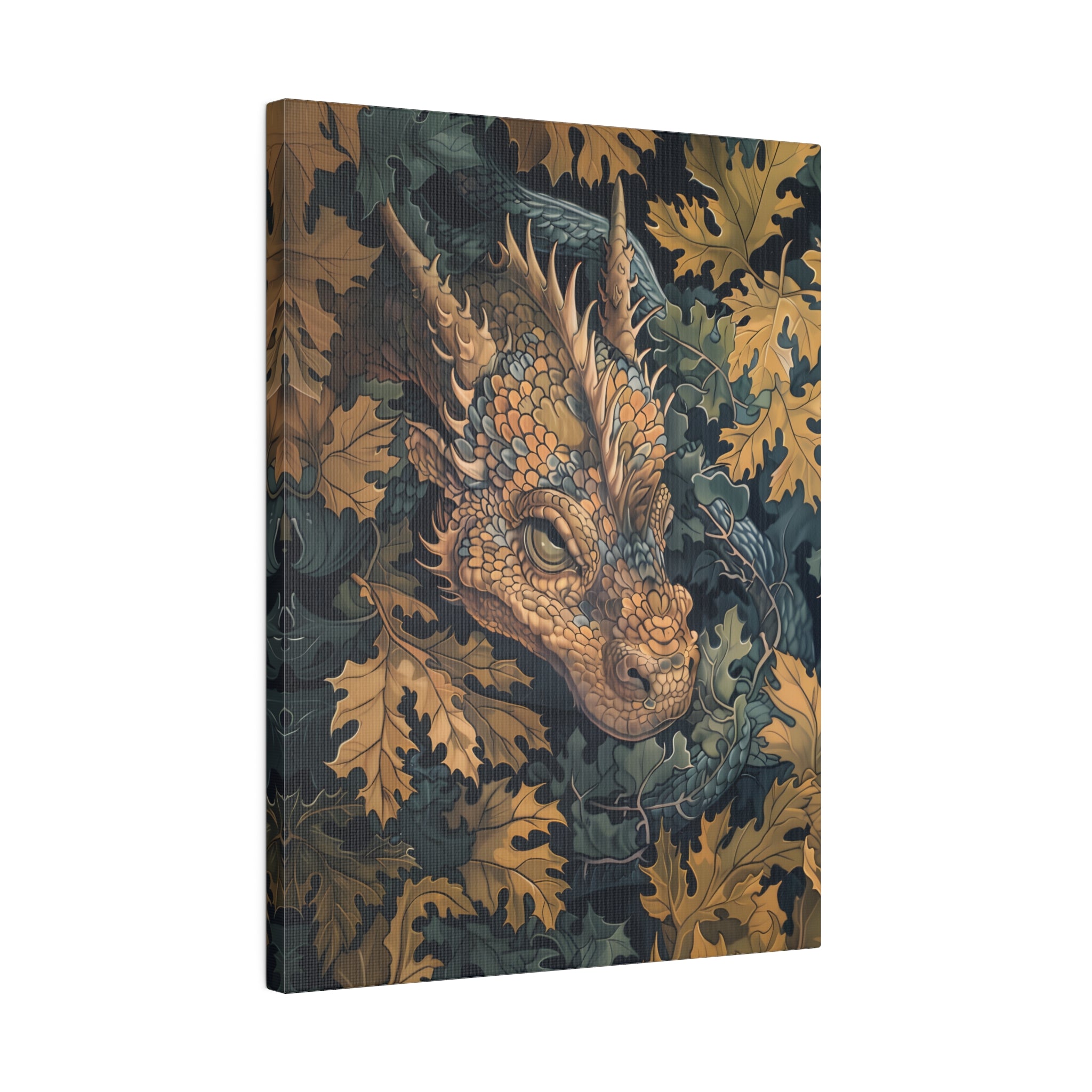 .75" Matte Canvas - Enchanted Forest Dragon