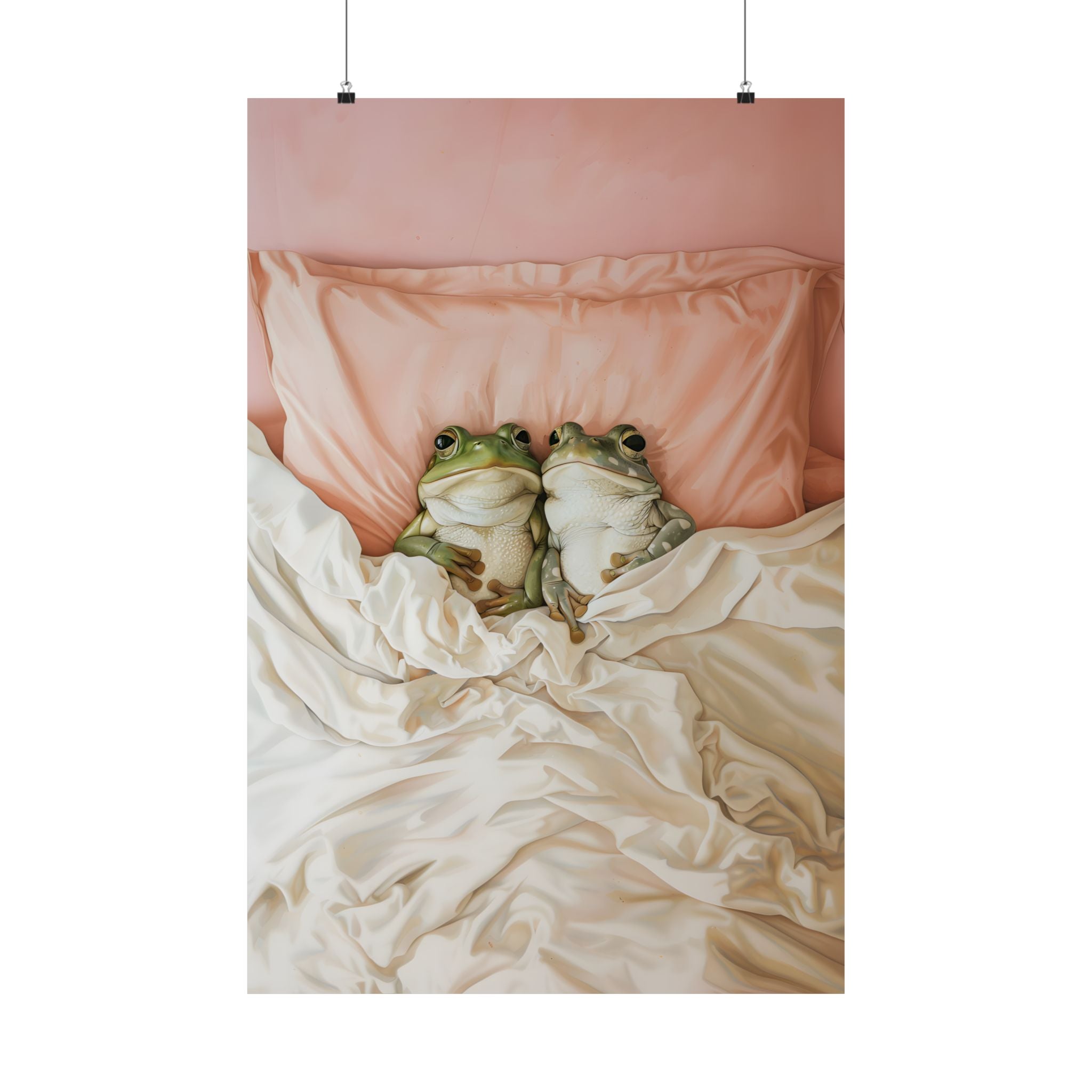 Cozy Frogs Romantic Bliss