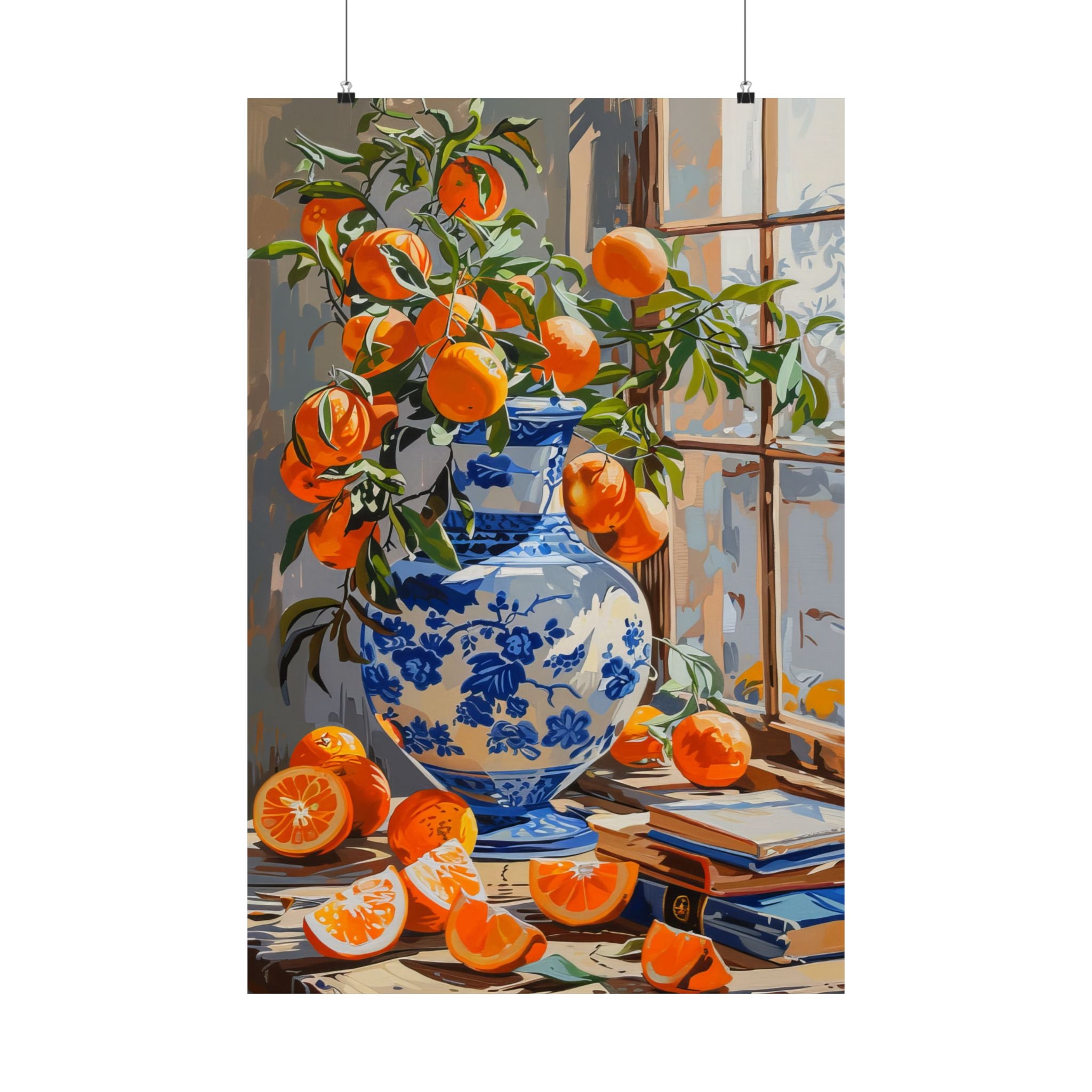 Sunlit Citrus & Porcelain