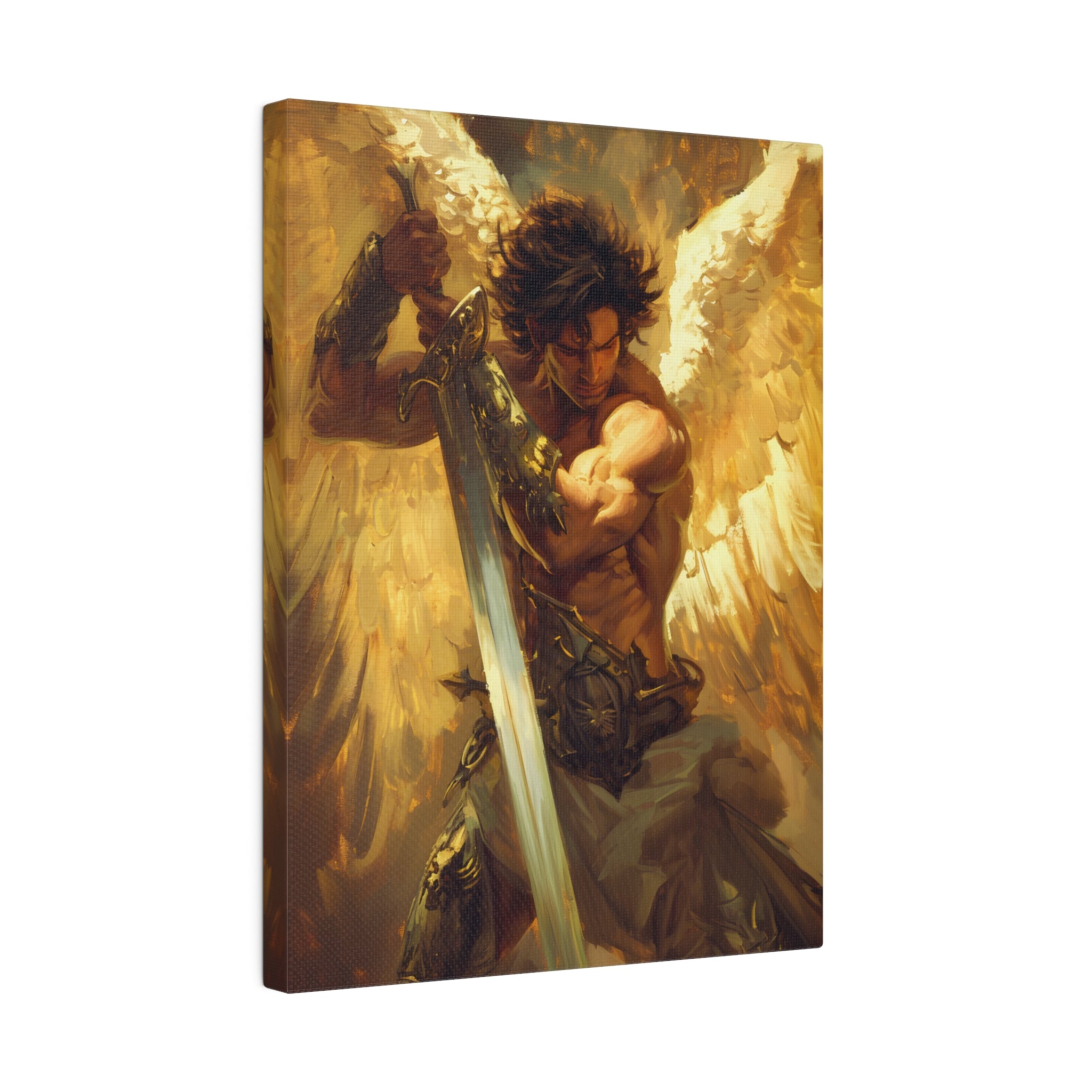 .75" Matte Canvas - Celestial Warrior&