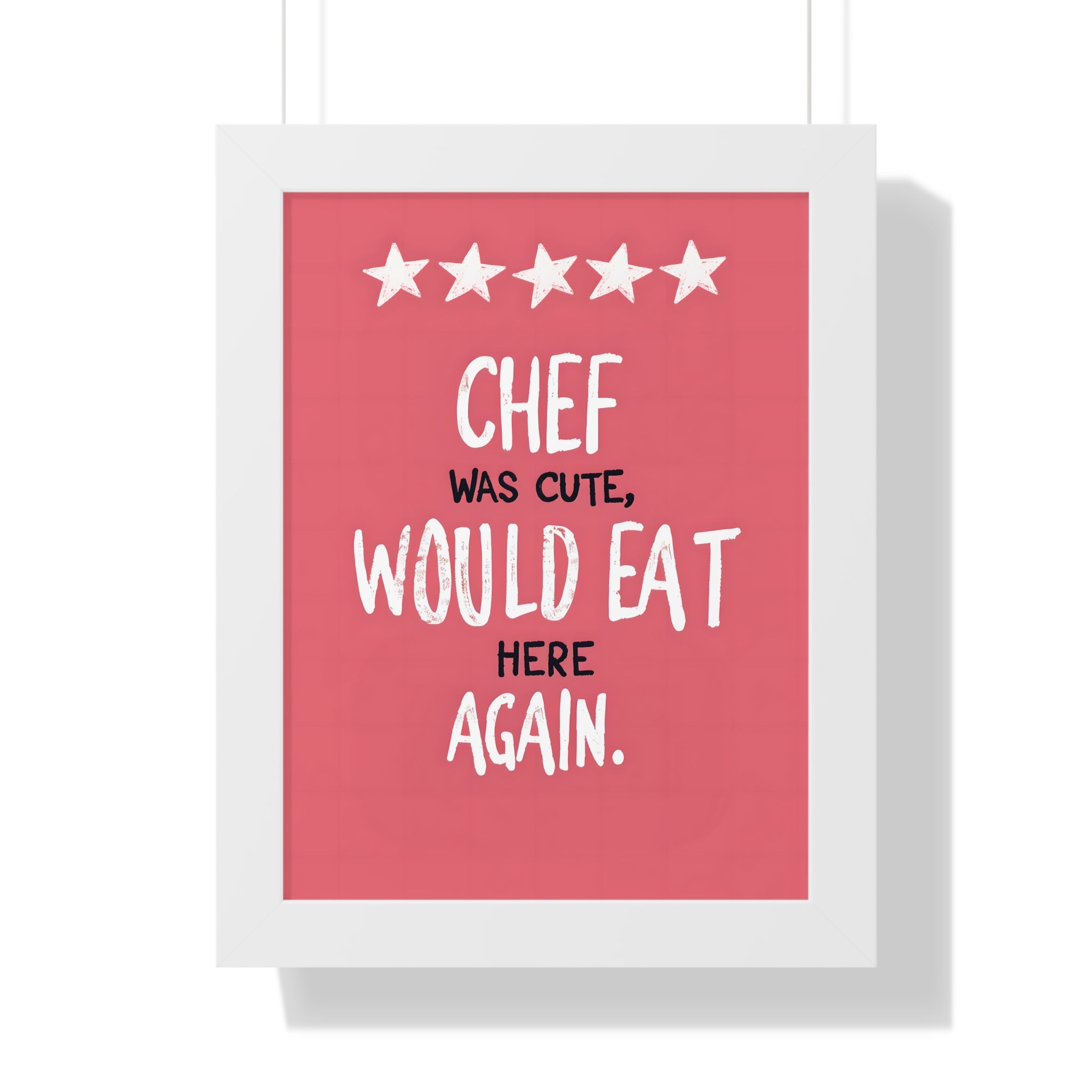 Framed Paper Print - Chef’s Charm