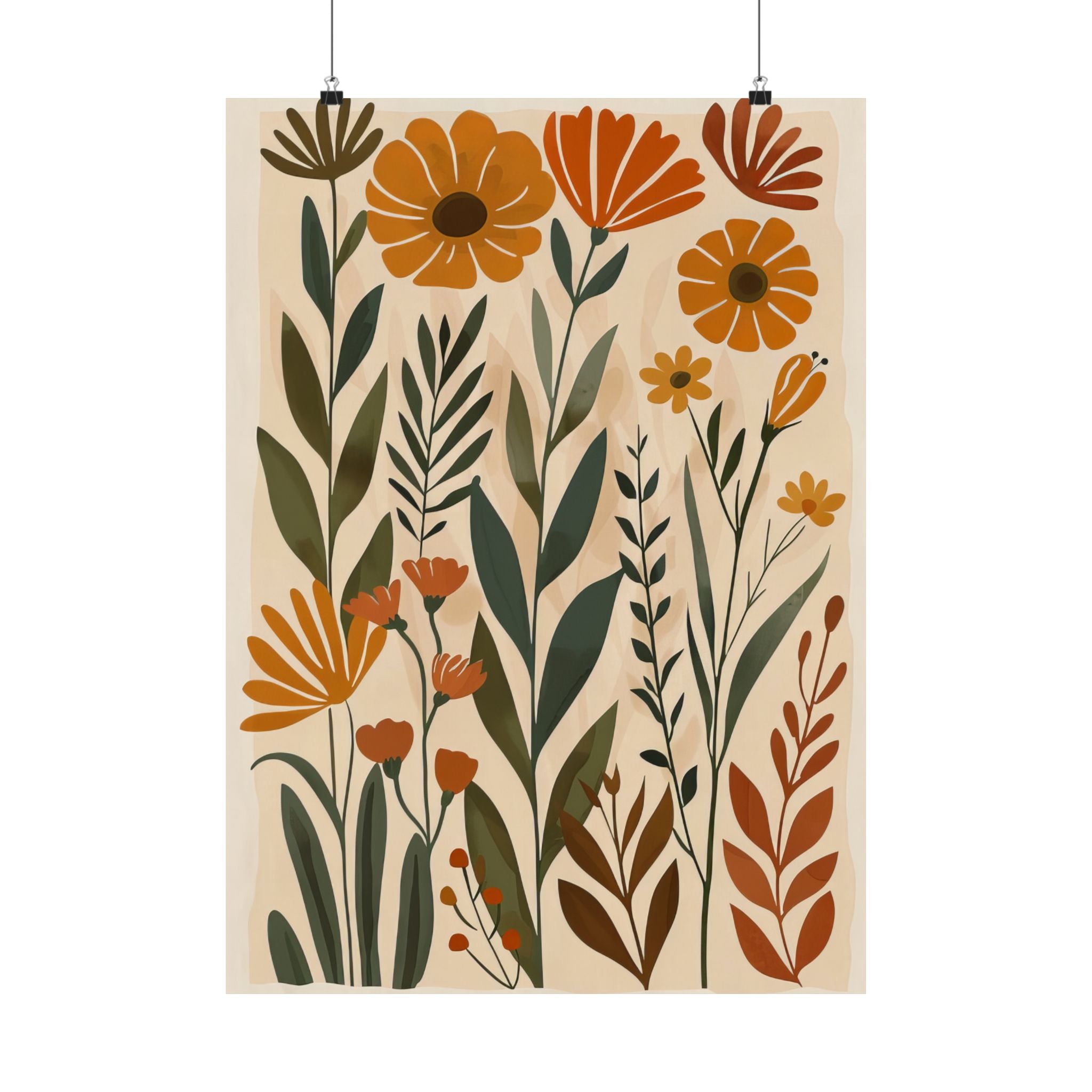 Golden Meadow Boho Blooms