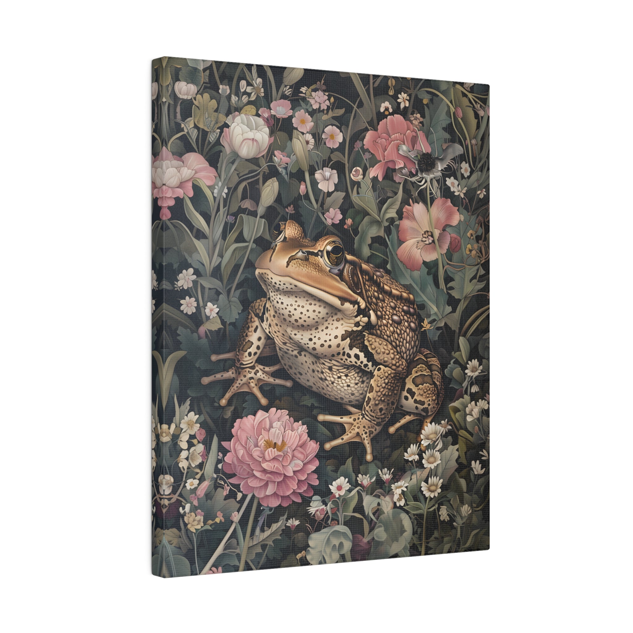 .75" Matte Canvas - Enchanted Frog&