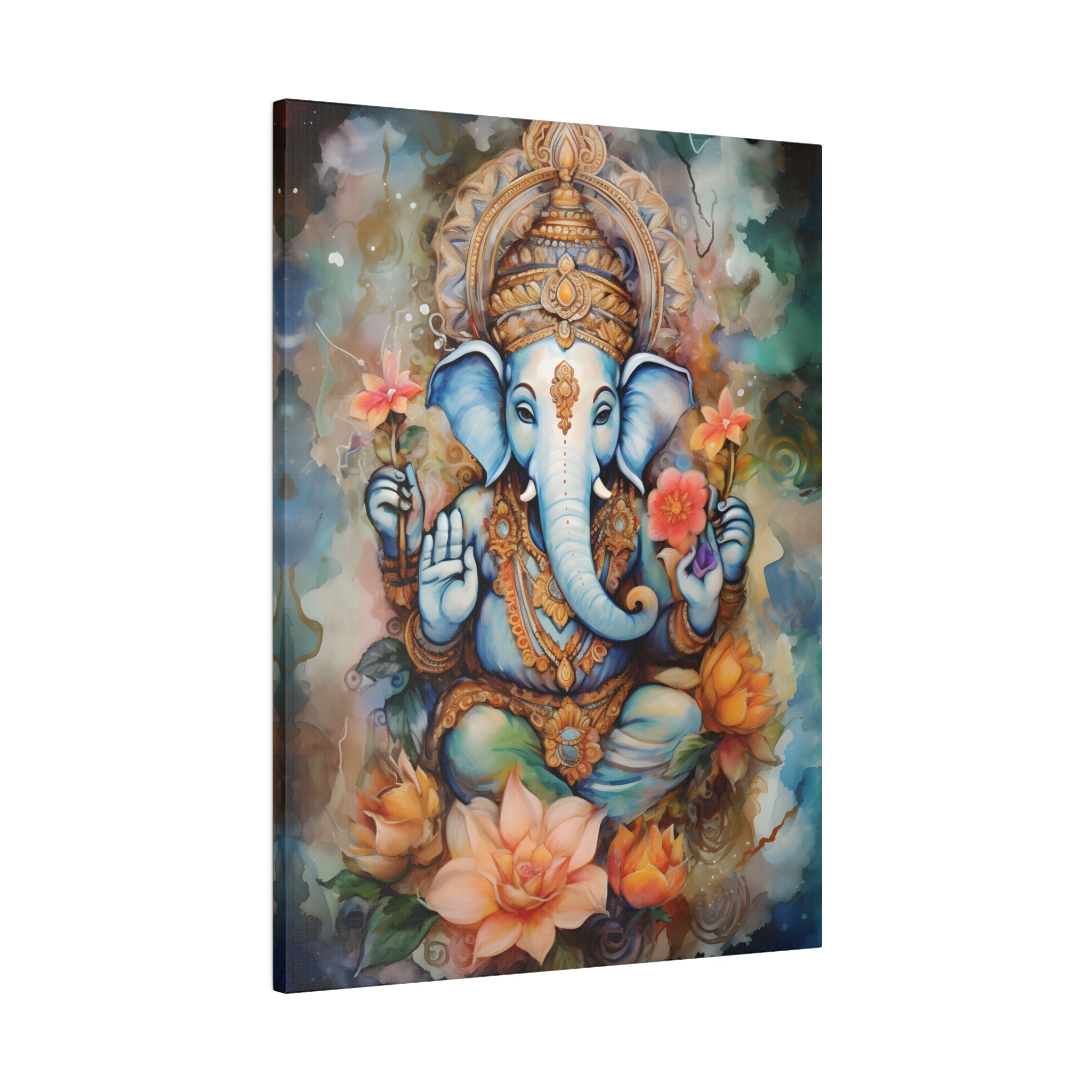 .75" Matte Canvas - Ganesha&