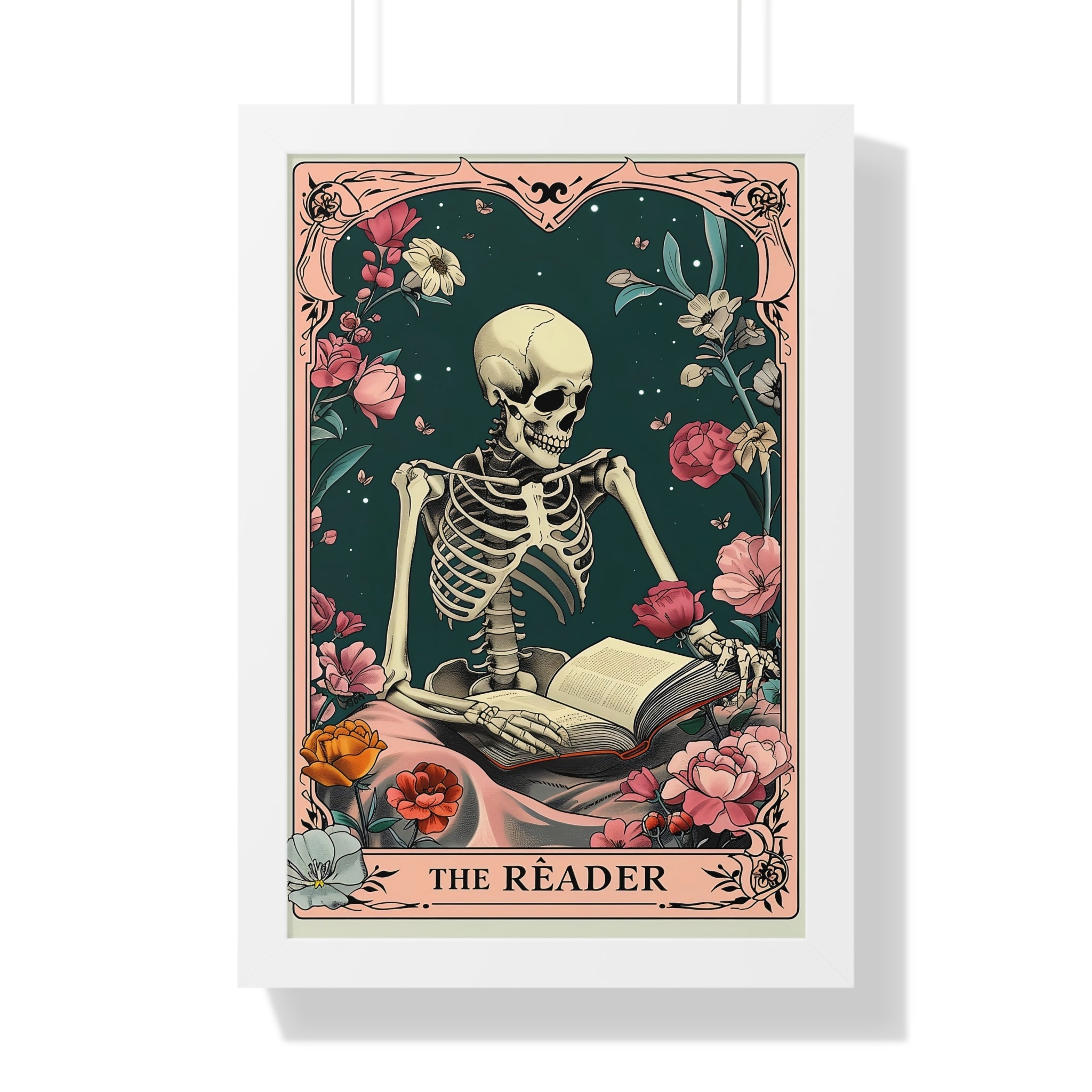 Framed Paper Print - The Eternal Reader