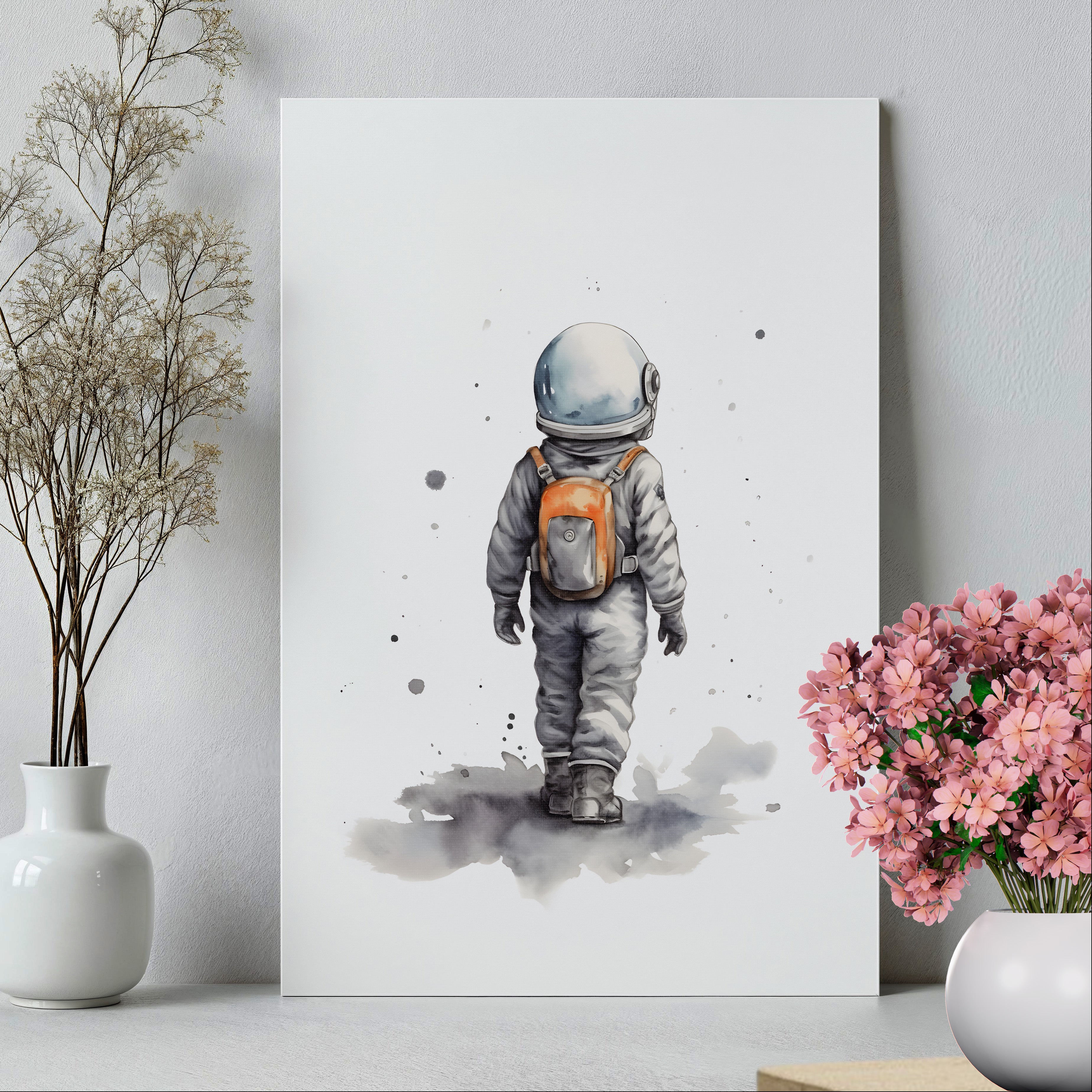 .75" Matte Canvas - Backpack to the Stars