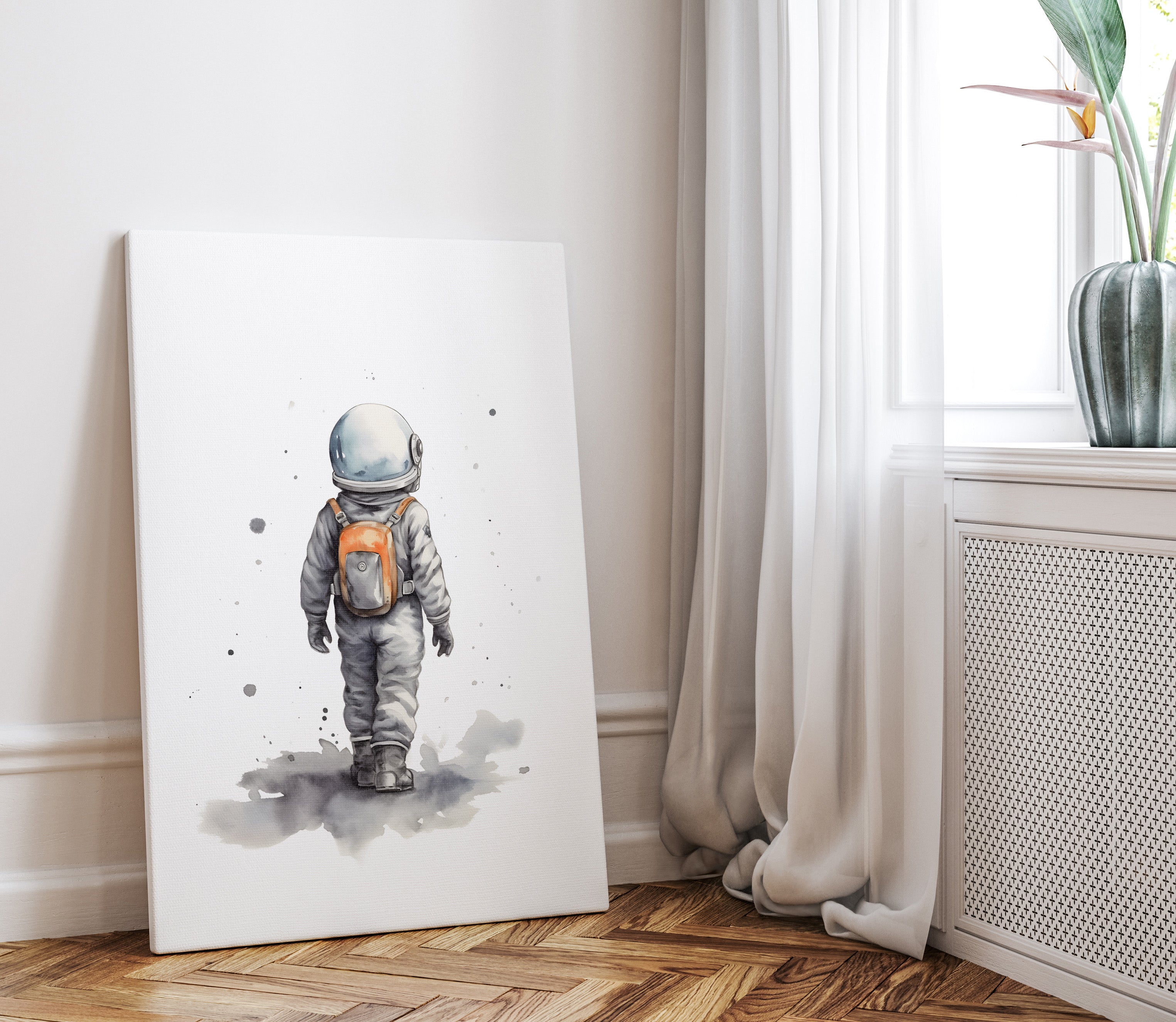 .75" Matte Canvas - Backpack to the Stars