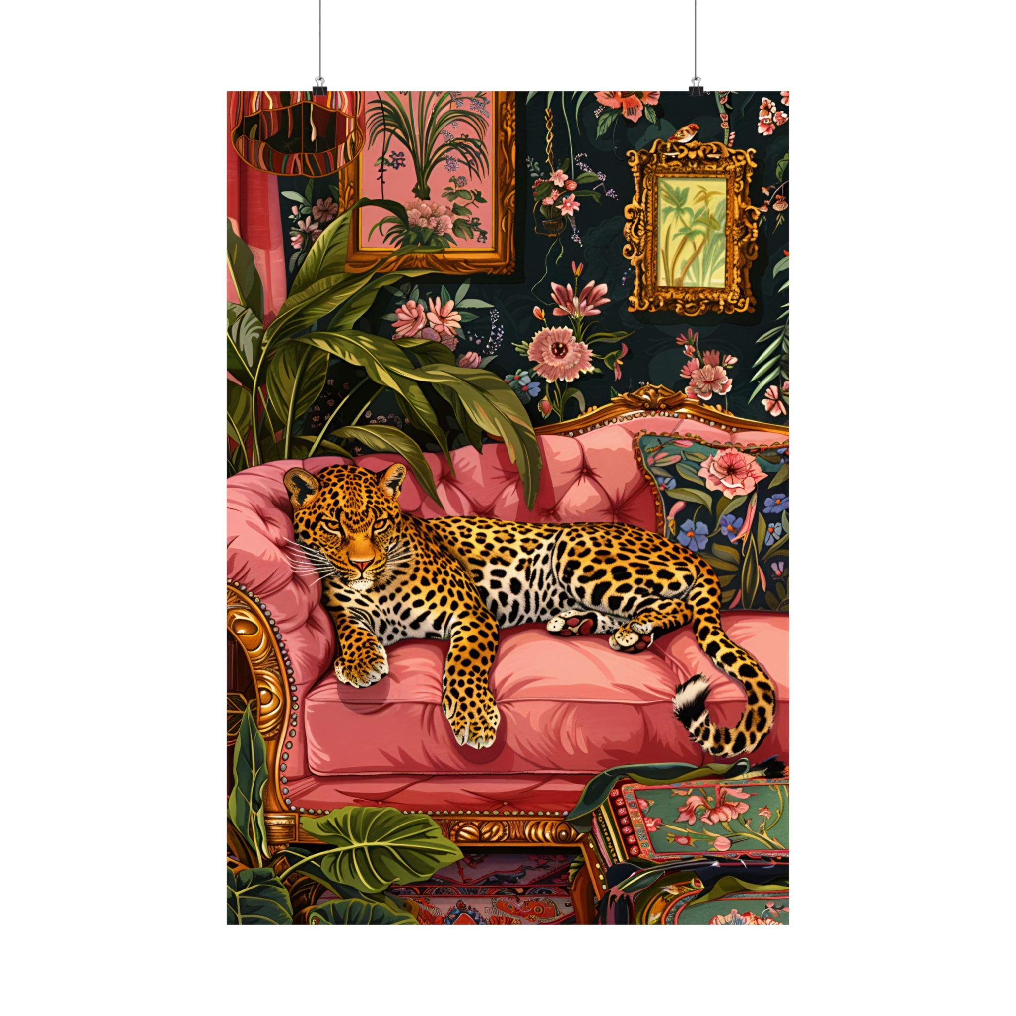 Leopard Lounge in Bloom