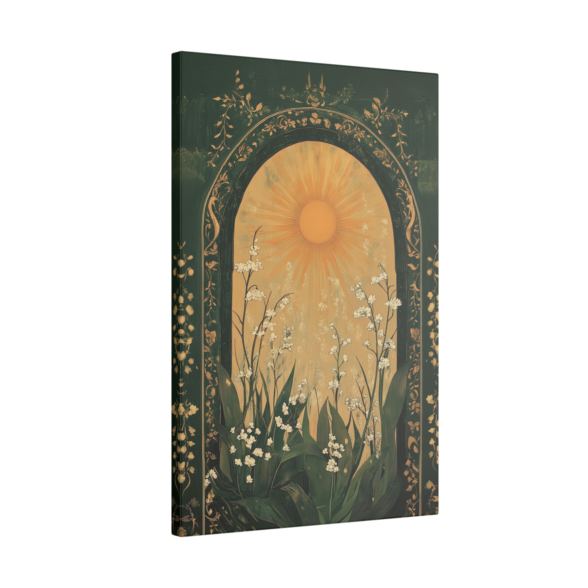 .75" Matte Canvas - Lily of the Valley Archway