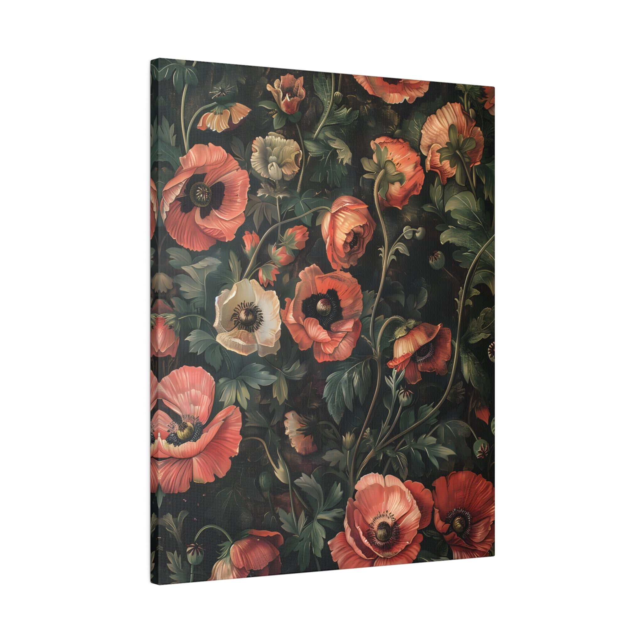 .75" Matte Canvas - Enchanted Poppy Reverie