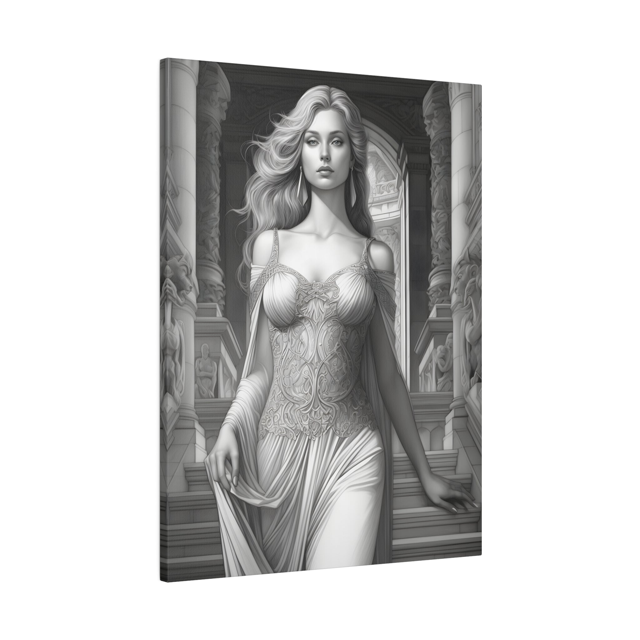 .75" Matte Canvas - Ethereal Freya&