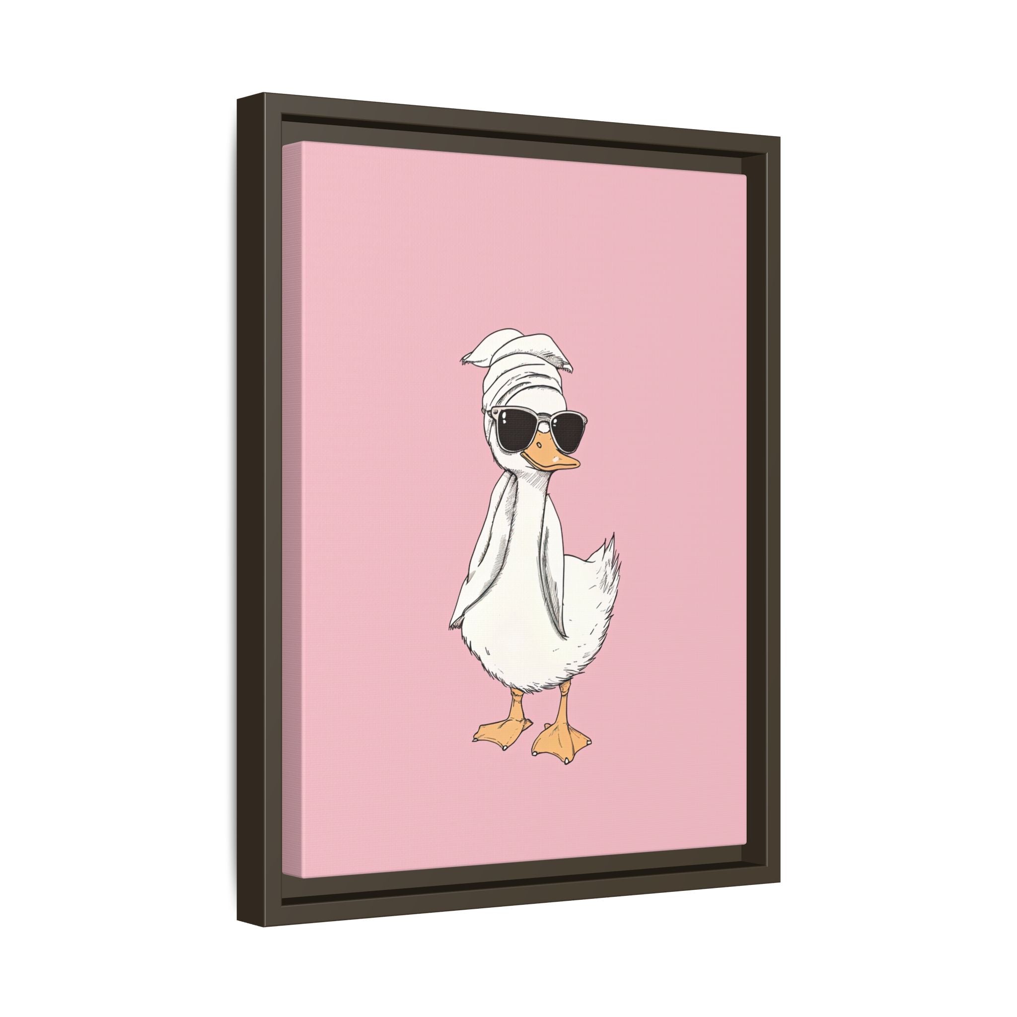 Framed Canvas - Sassy Duck Retreat