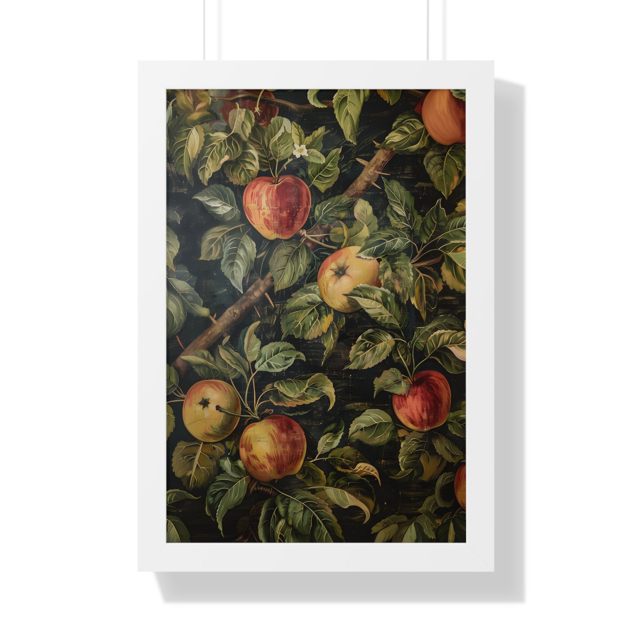 Framed Paper Print - Orchard Harvest Apples