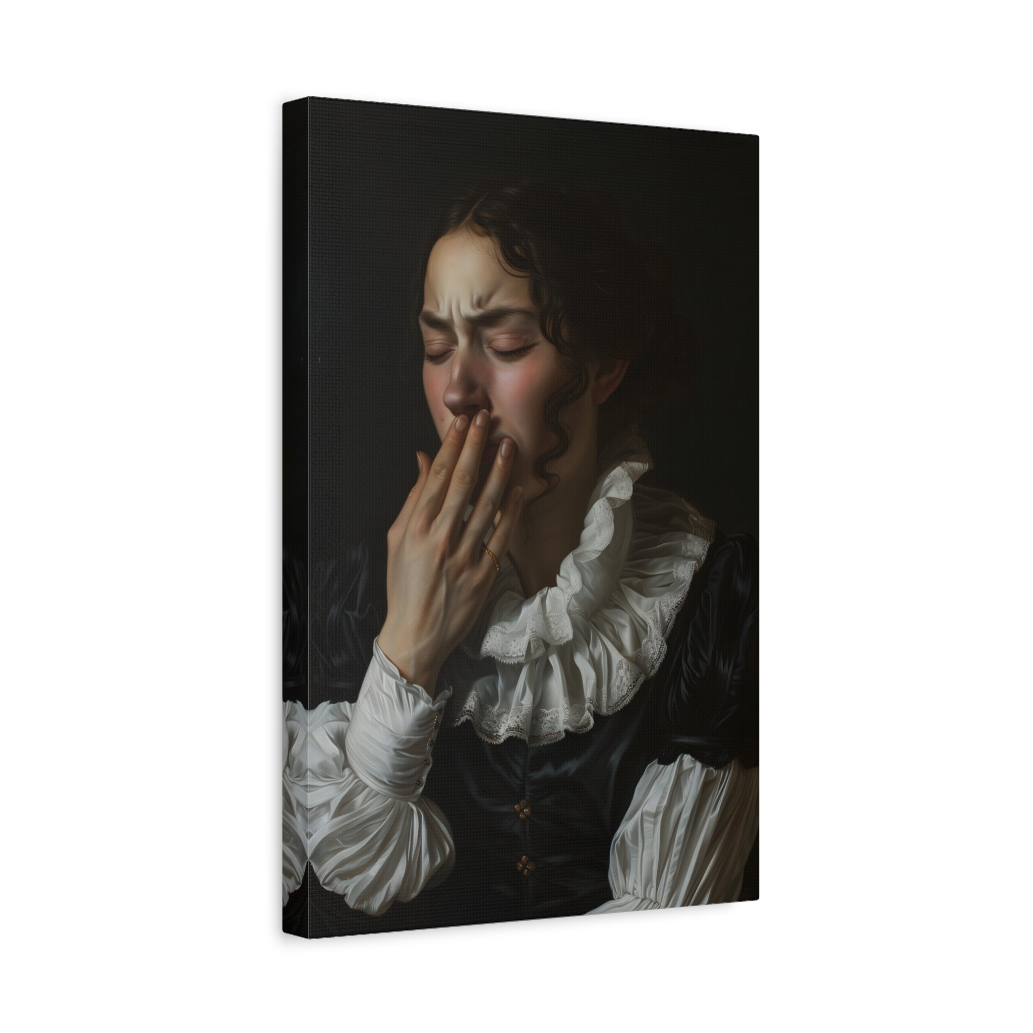 1.25" Matte Canvas - Oh No, It Hit Me