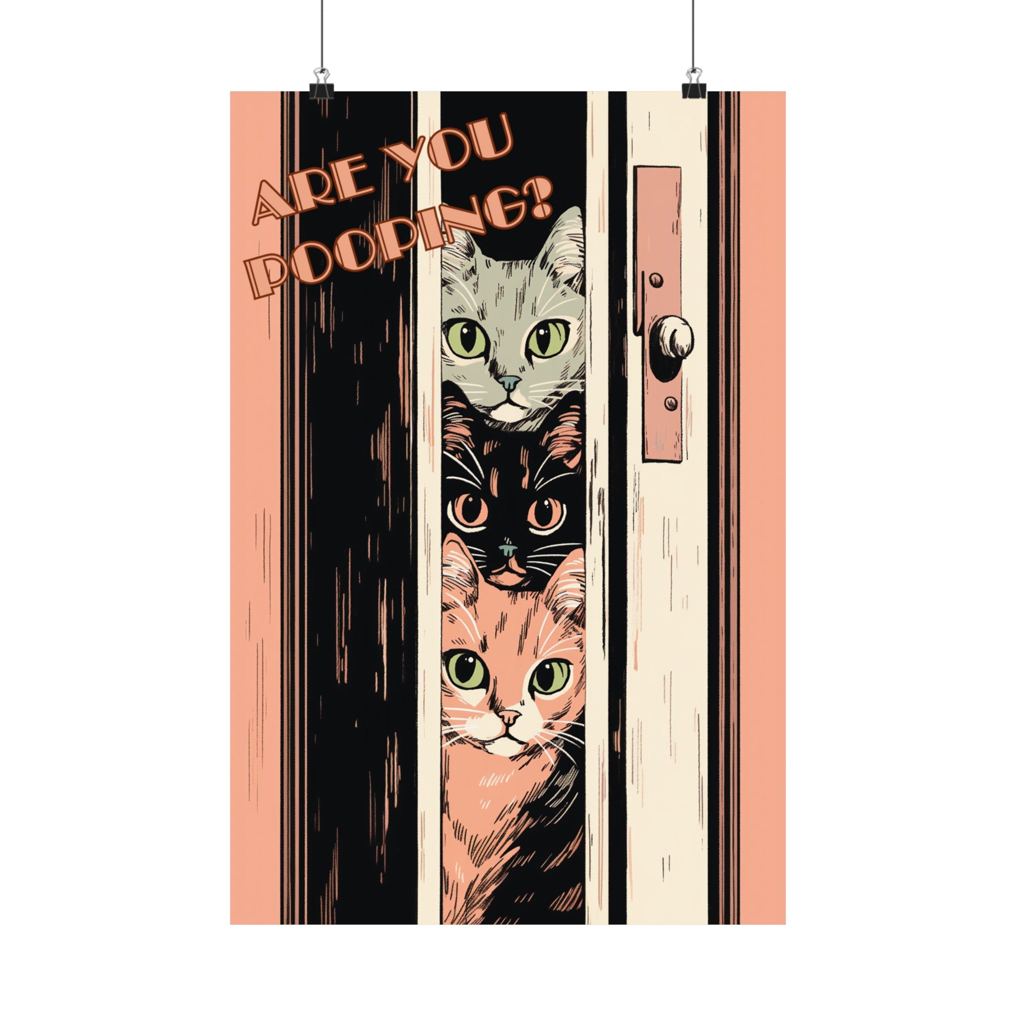 Feline Bathroom Inquisition