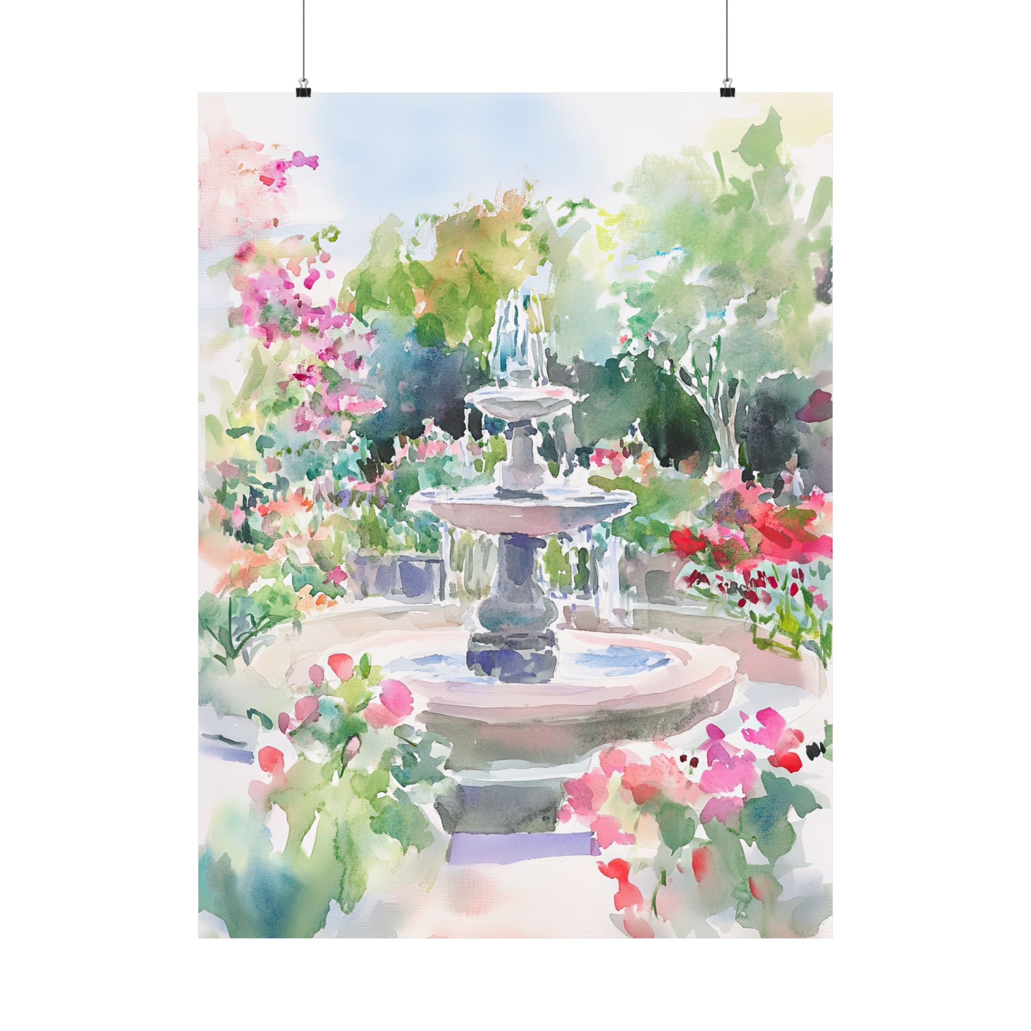 Charleston Garden Fountain View