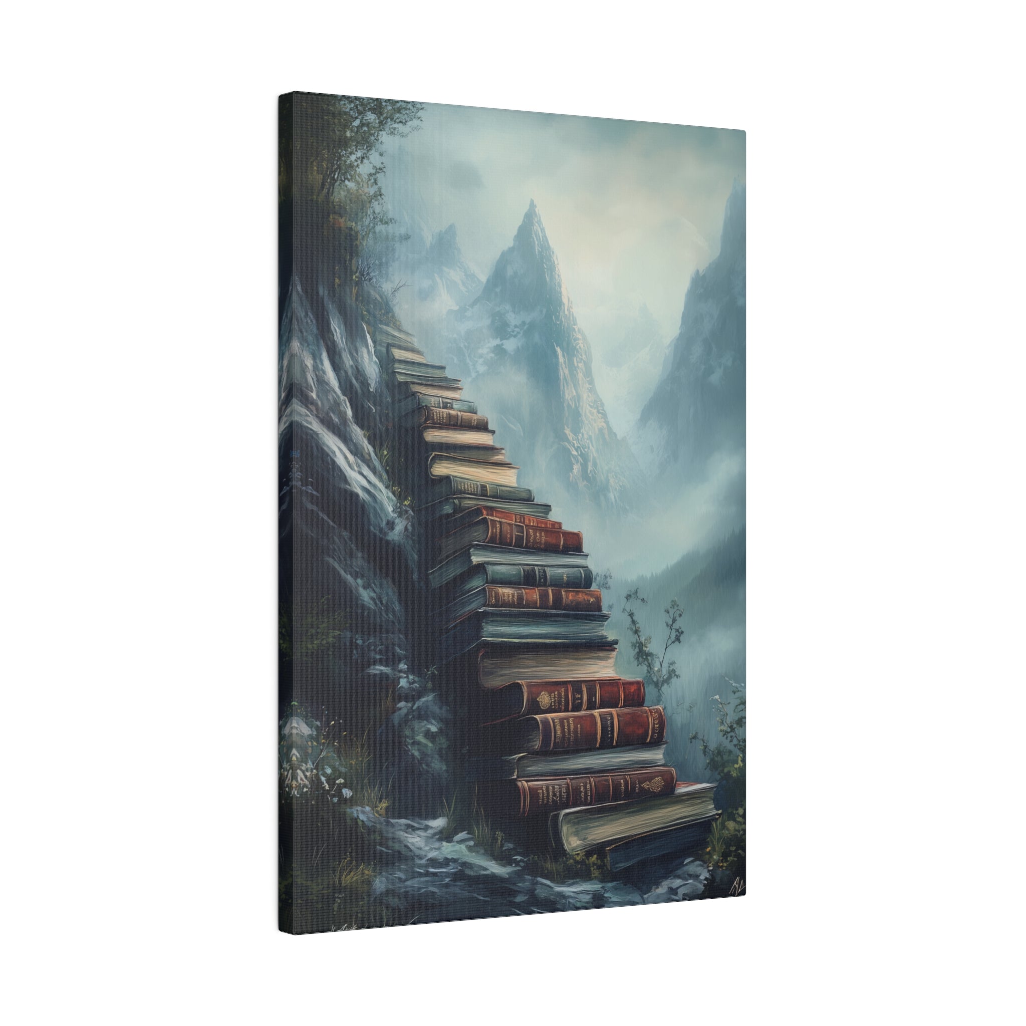 .75" Matte Canvas - Journey of Knowledge