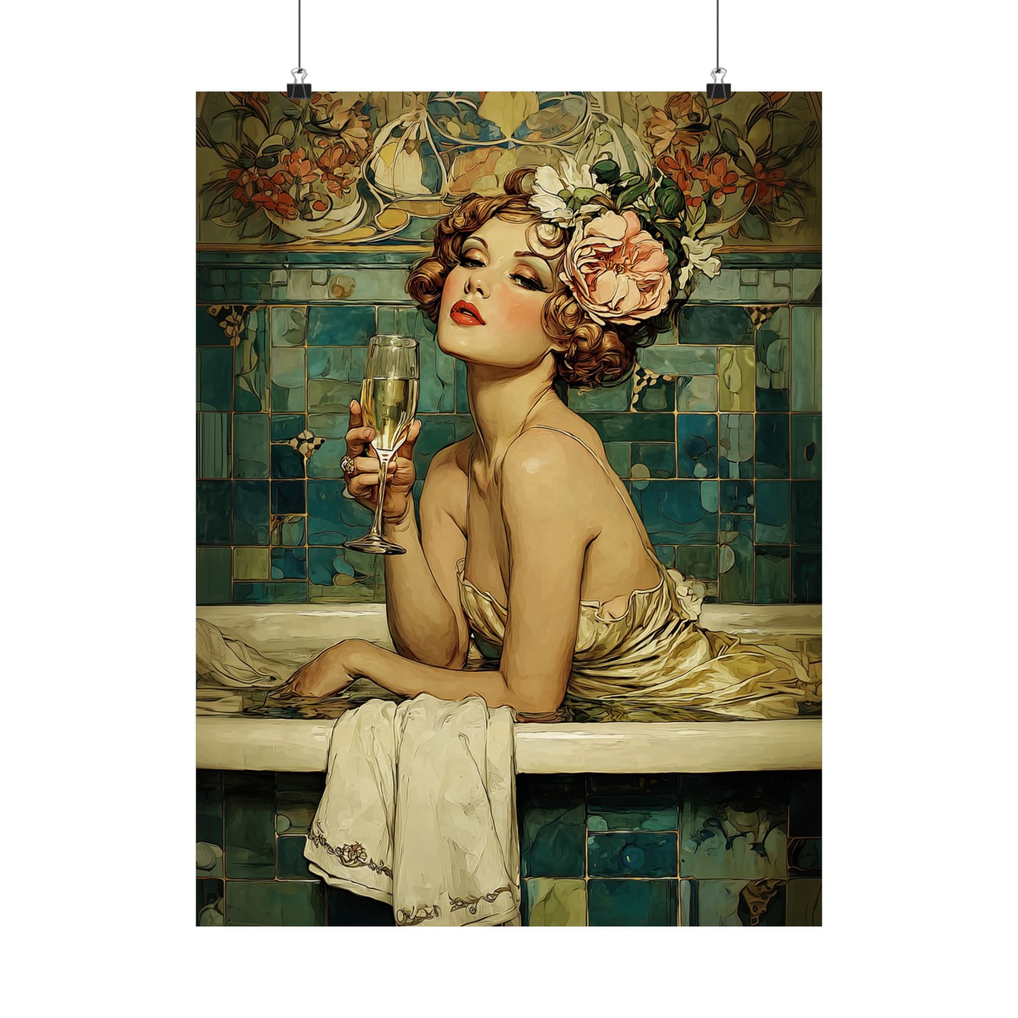 Champagne Bathtub Coquette