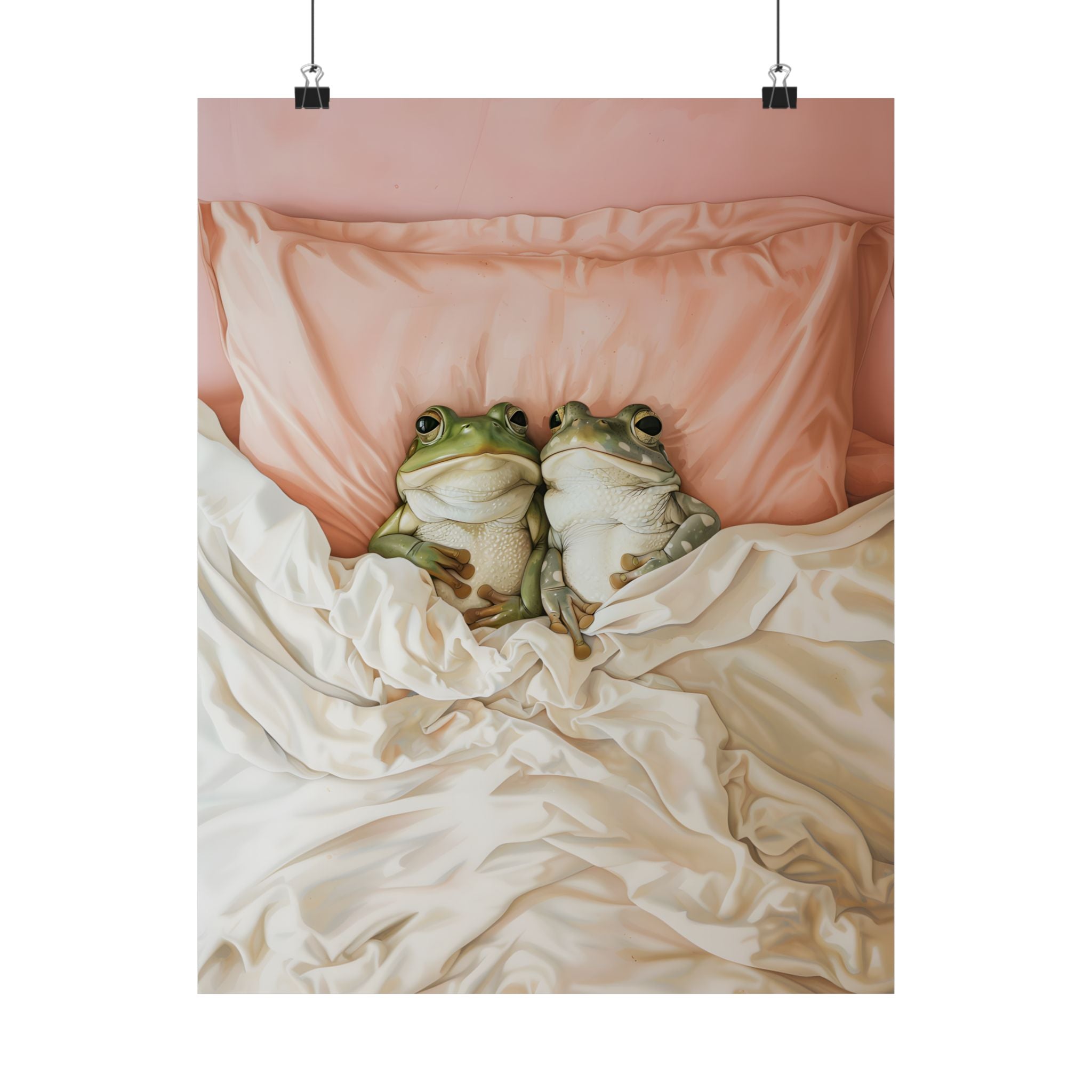 Cozy Frogs Romantic Bliss