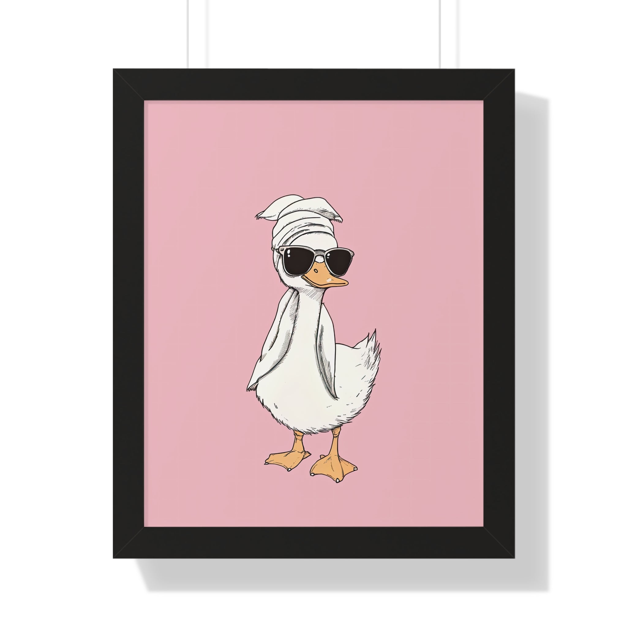 Framed Paper Print - Sassy Duck Retreat