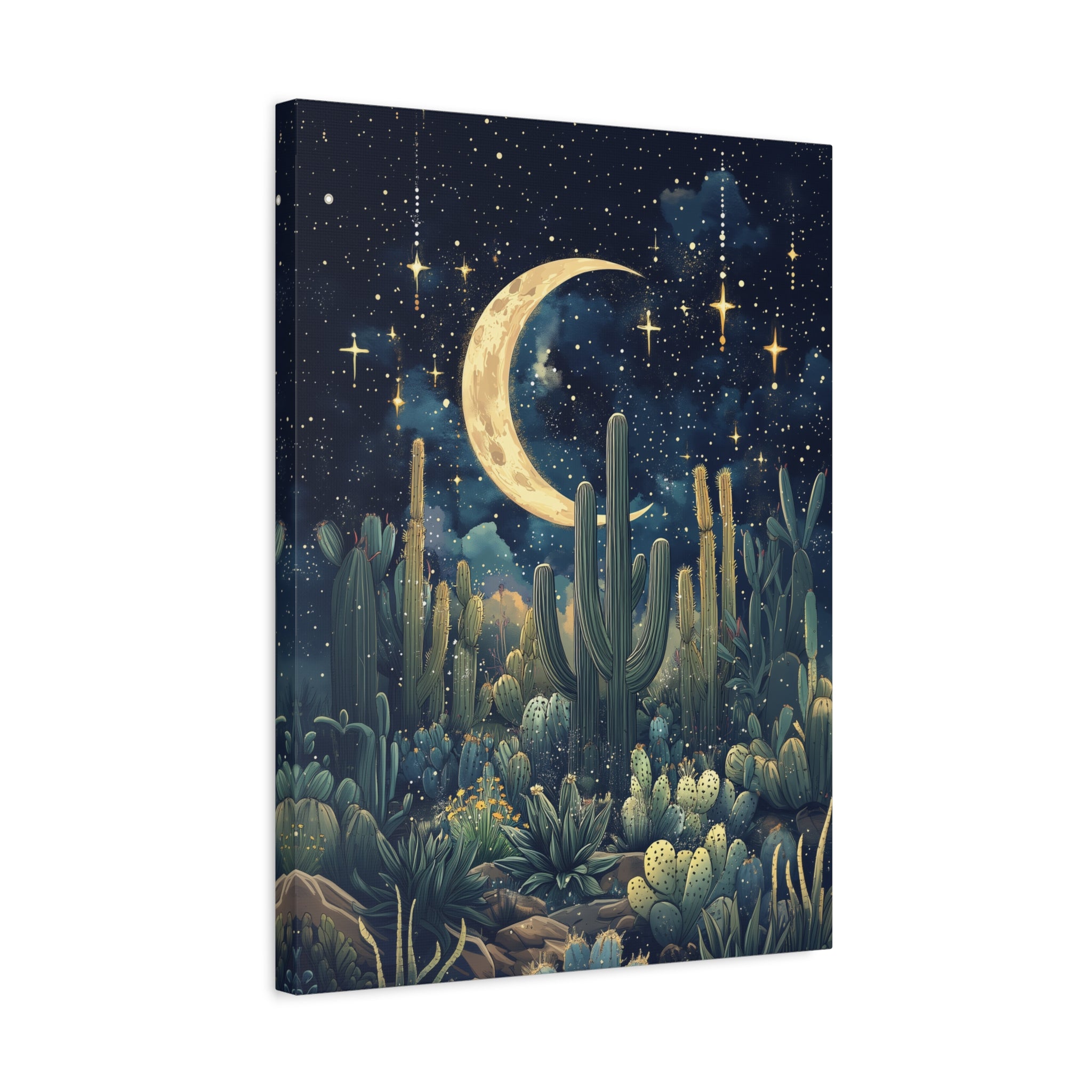 1.25" Matte Canvas - Dreamy Desert Night