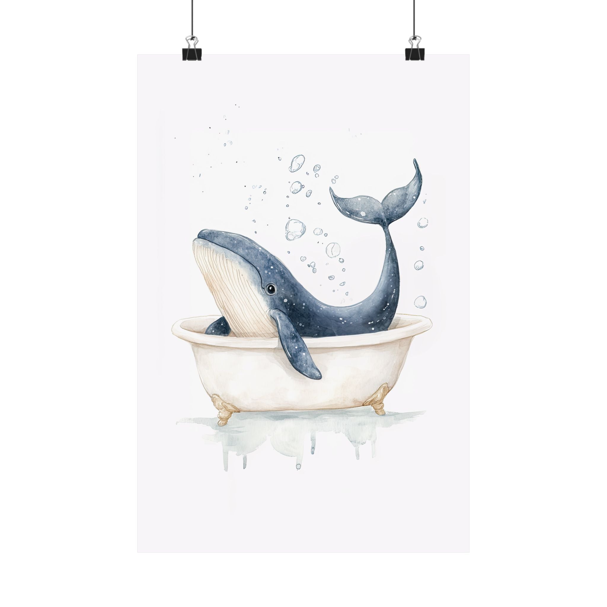Whale Tub Bubble Splash