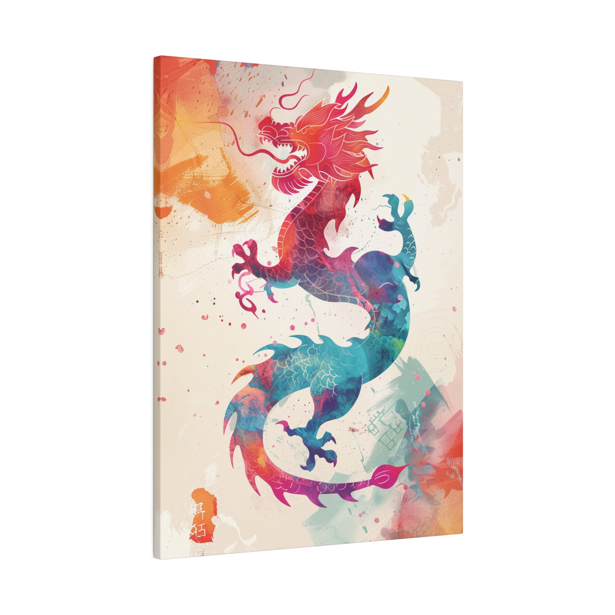 .75" Matte Canvas - Dragon&