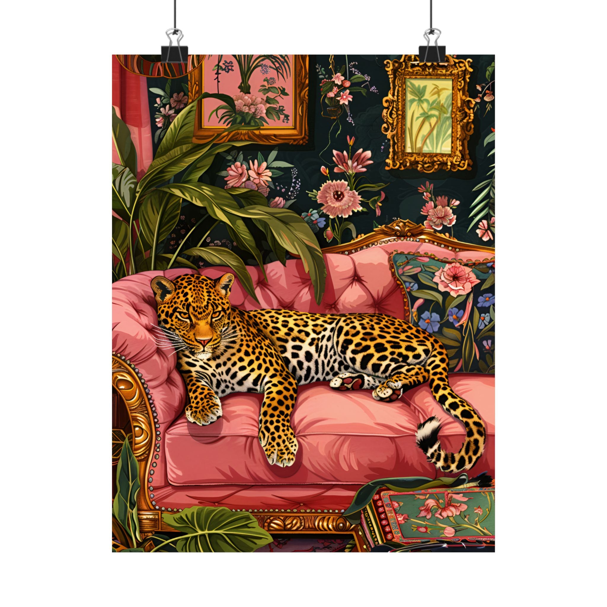 Leopard Lounge in Bloom