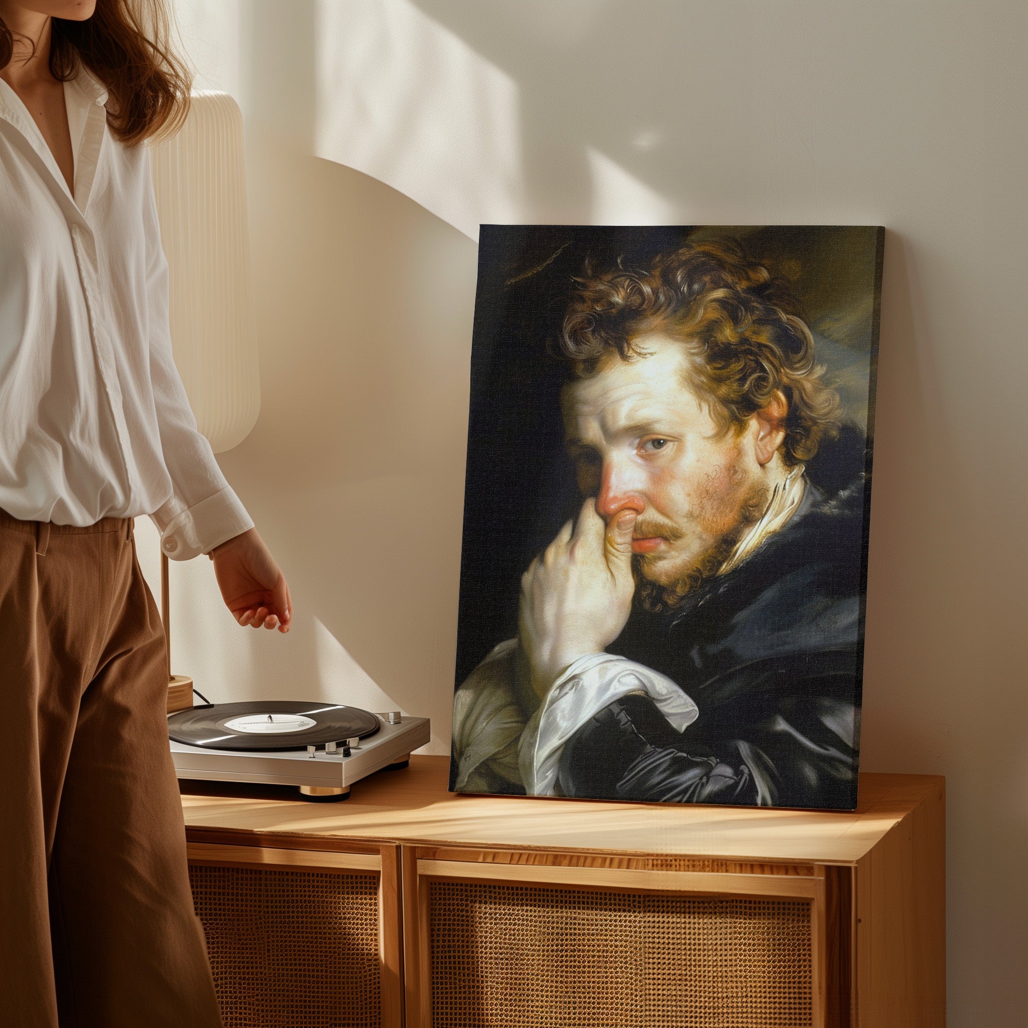 .75" Matte Canvas - Gentleman&