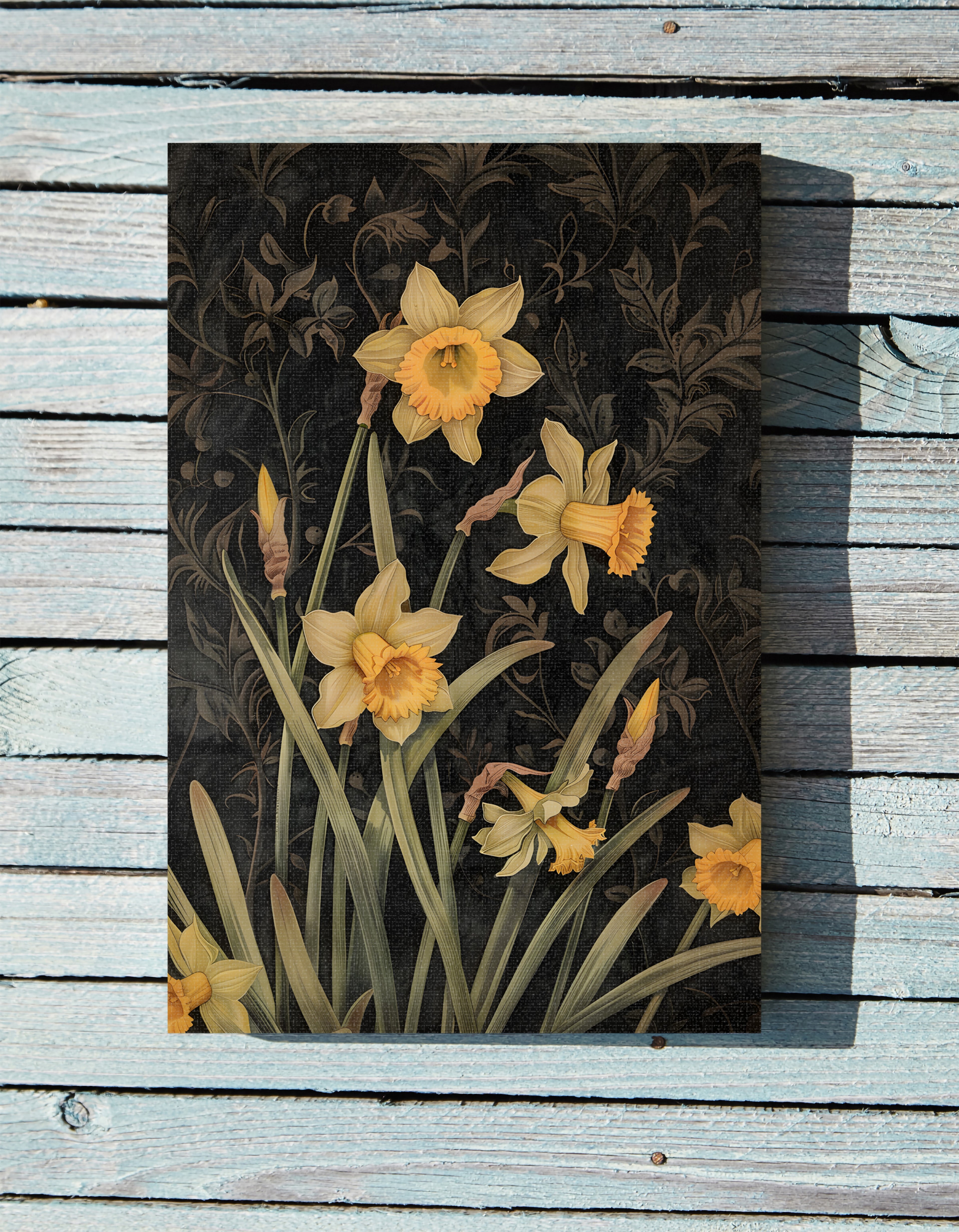 .75" Matte Canvas - Golden Daffodils&