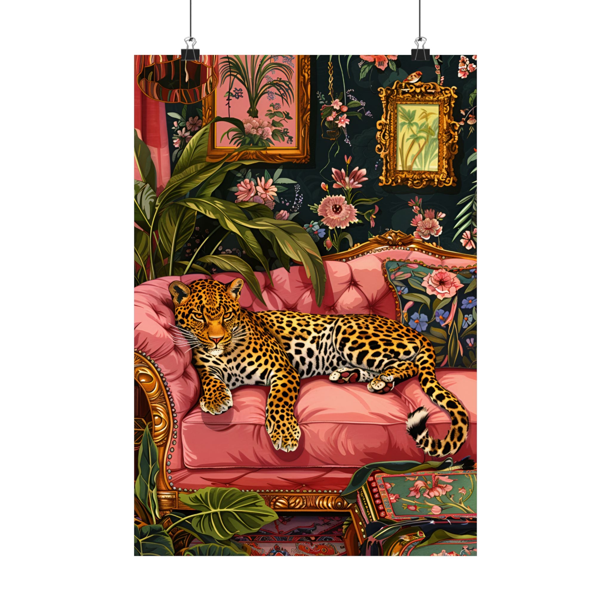 Leopard Lounge in Bloom