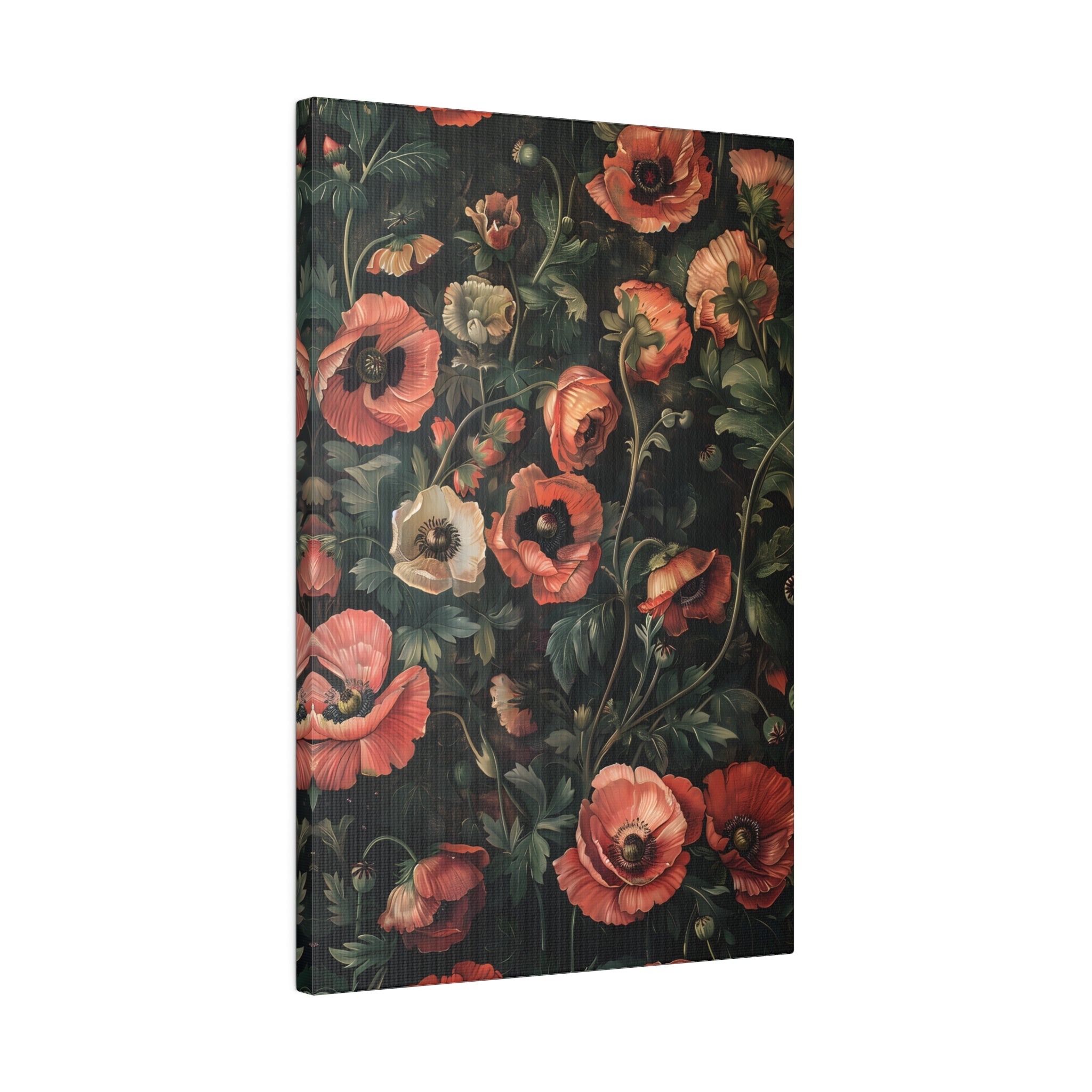 .75" Matte Canvas - Enchanted Poppy Reverie