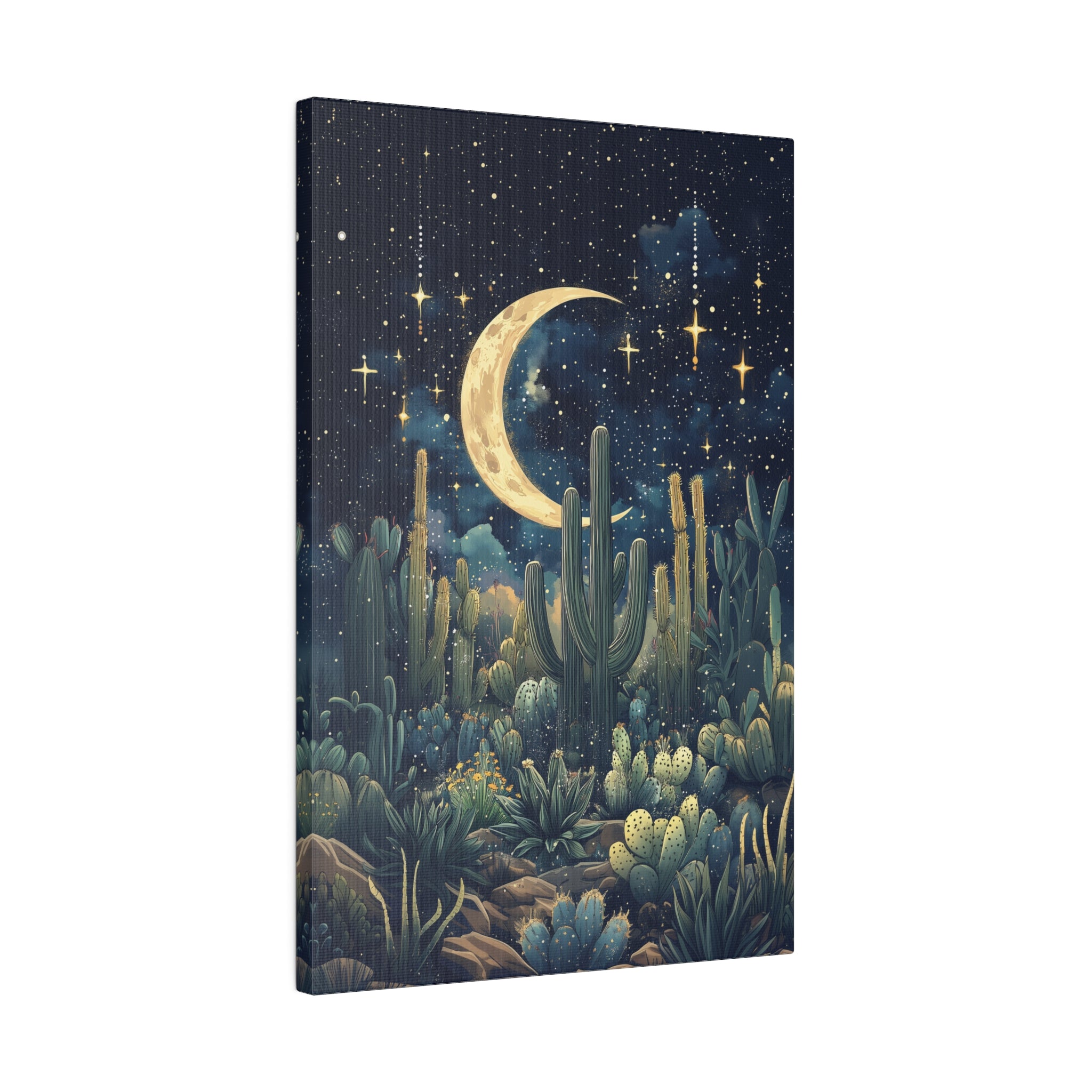 .75" Matte Canvas - Dreamy Desert Night