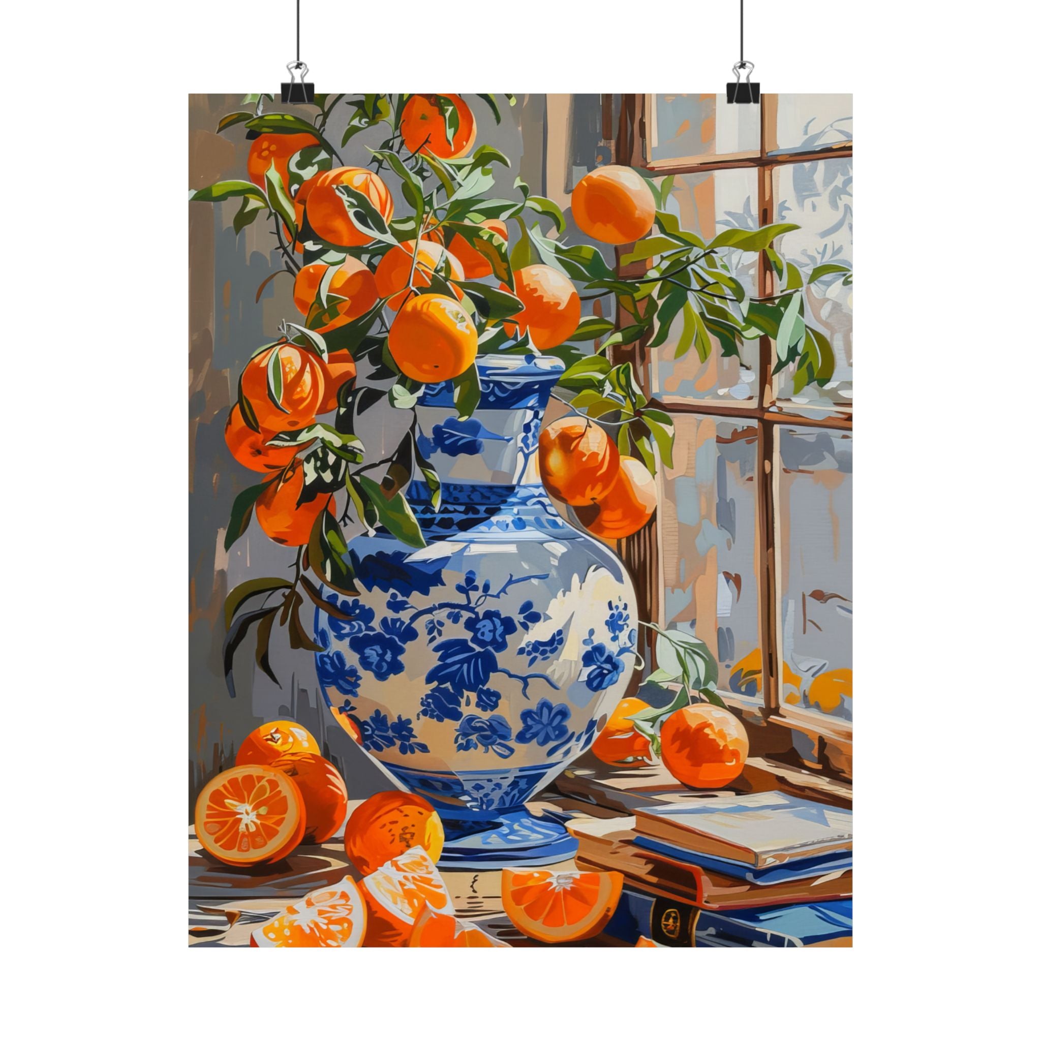 Sunlit Citrus & Porcelain