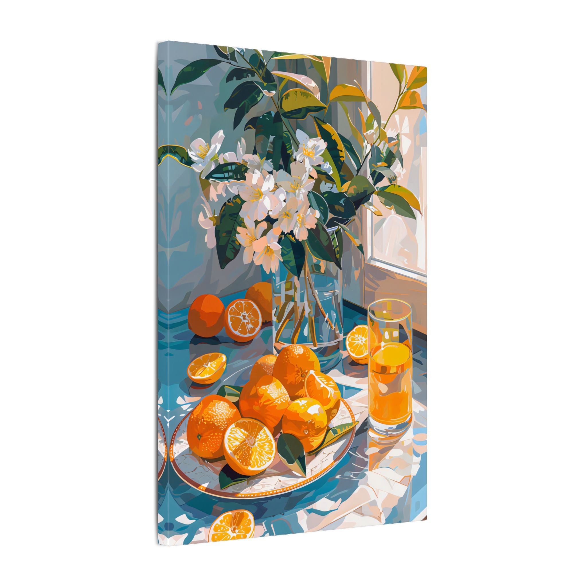 .75" Matte Canvas - Citrus Blossom Morning